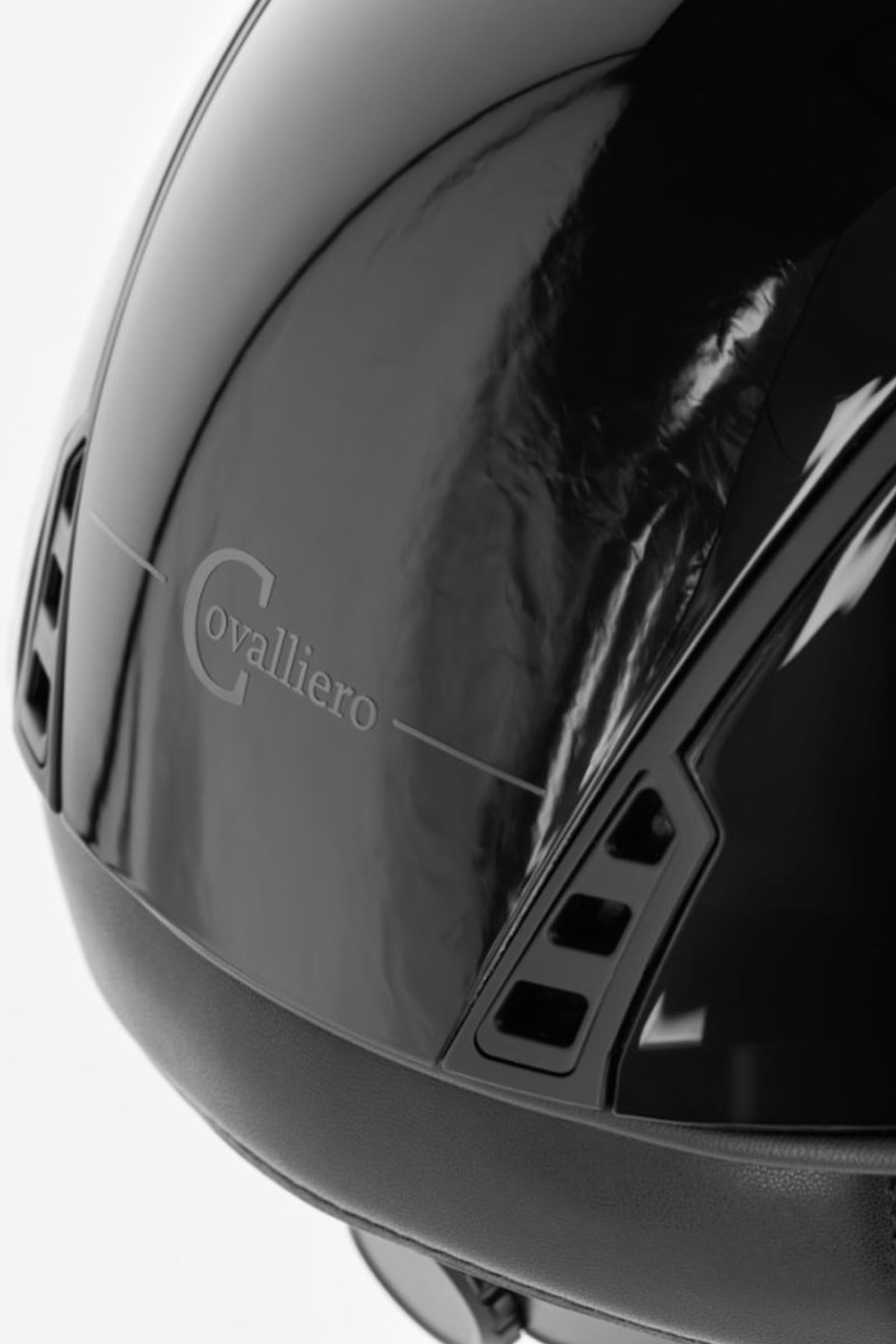 Covalliero Eclipse Polo Glossy Helmet Safety Equipment