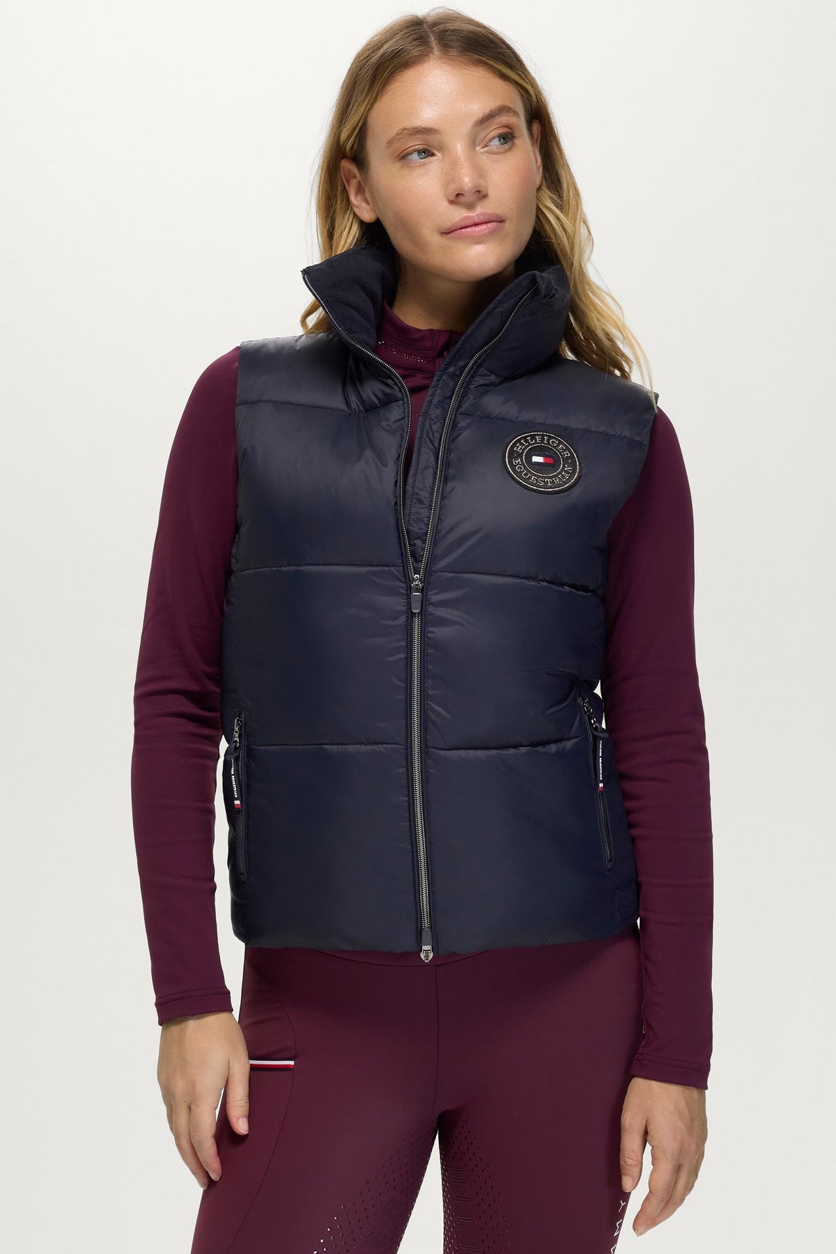 Tommy Hilfiger Equestrian Everett Women Puffer Vest Women’s Riding Clothing