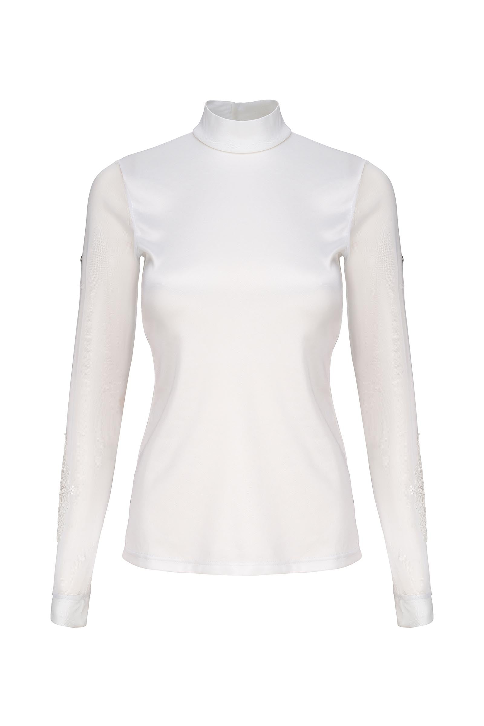 Cavalliera Riding Show Shirt Signature Sleeves, Women's Long Sleeve Women’s Riding Clothing