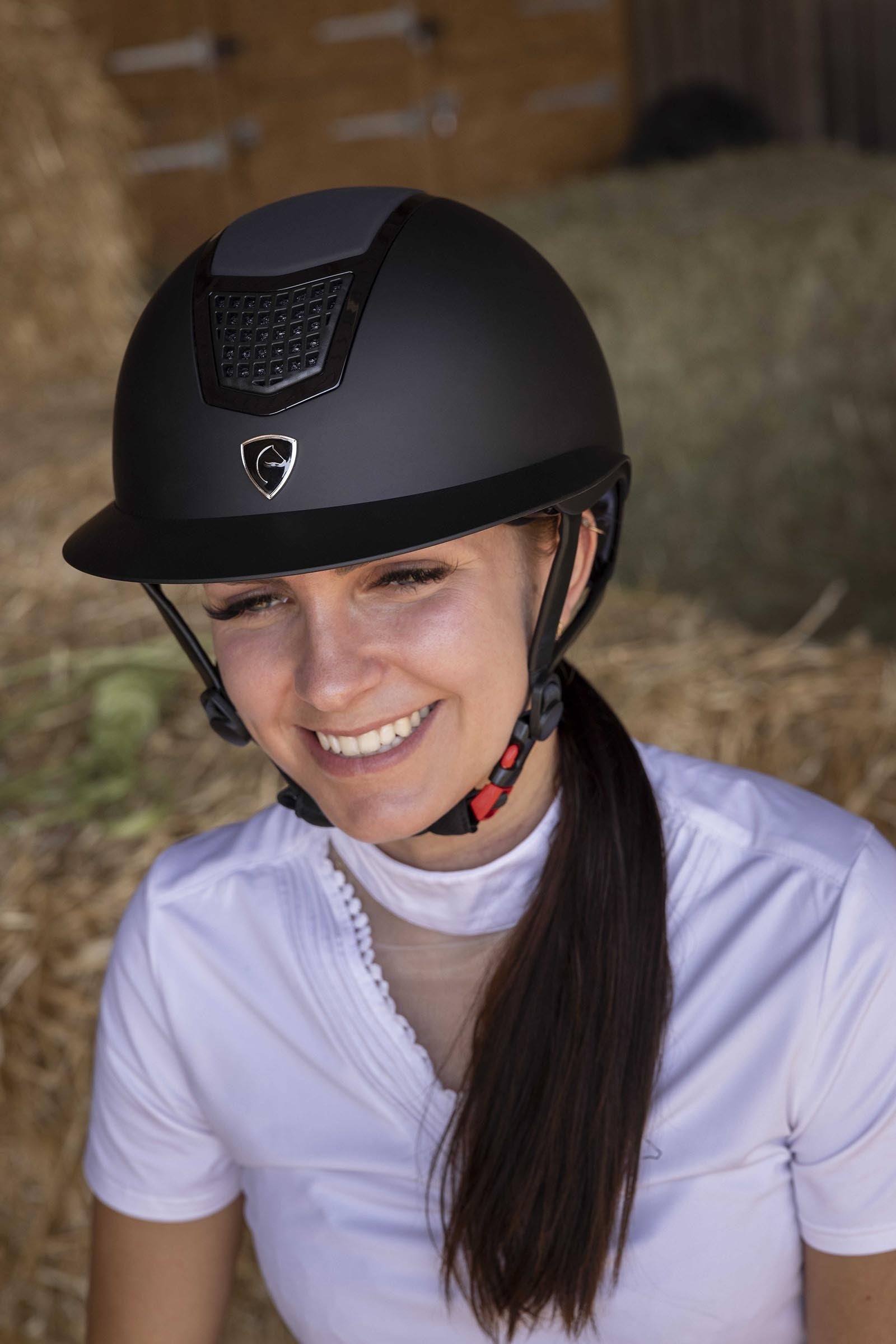 Equi Theme EQUITHÈME Airy Riding Helmet L, Wide Visor Safety Equipment