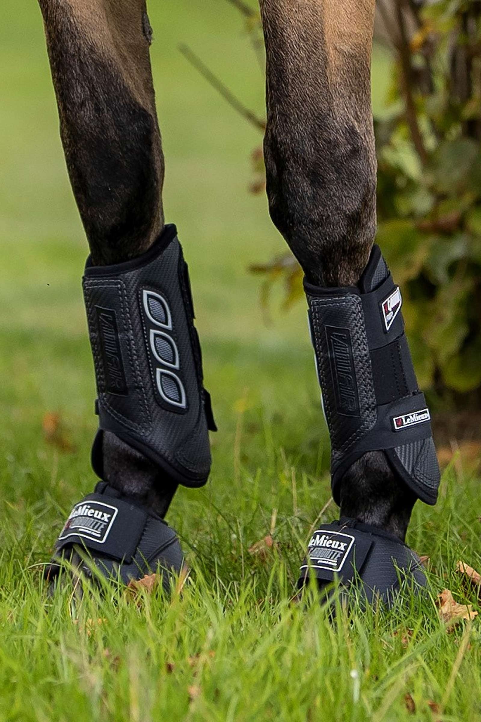 LeMieux Carbon Air XC Boot Front Leg Protection & Hoof Protection for Horses