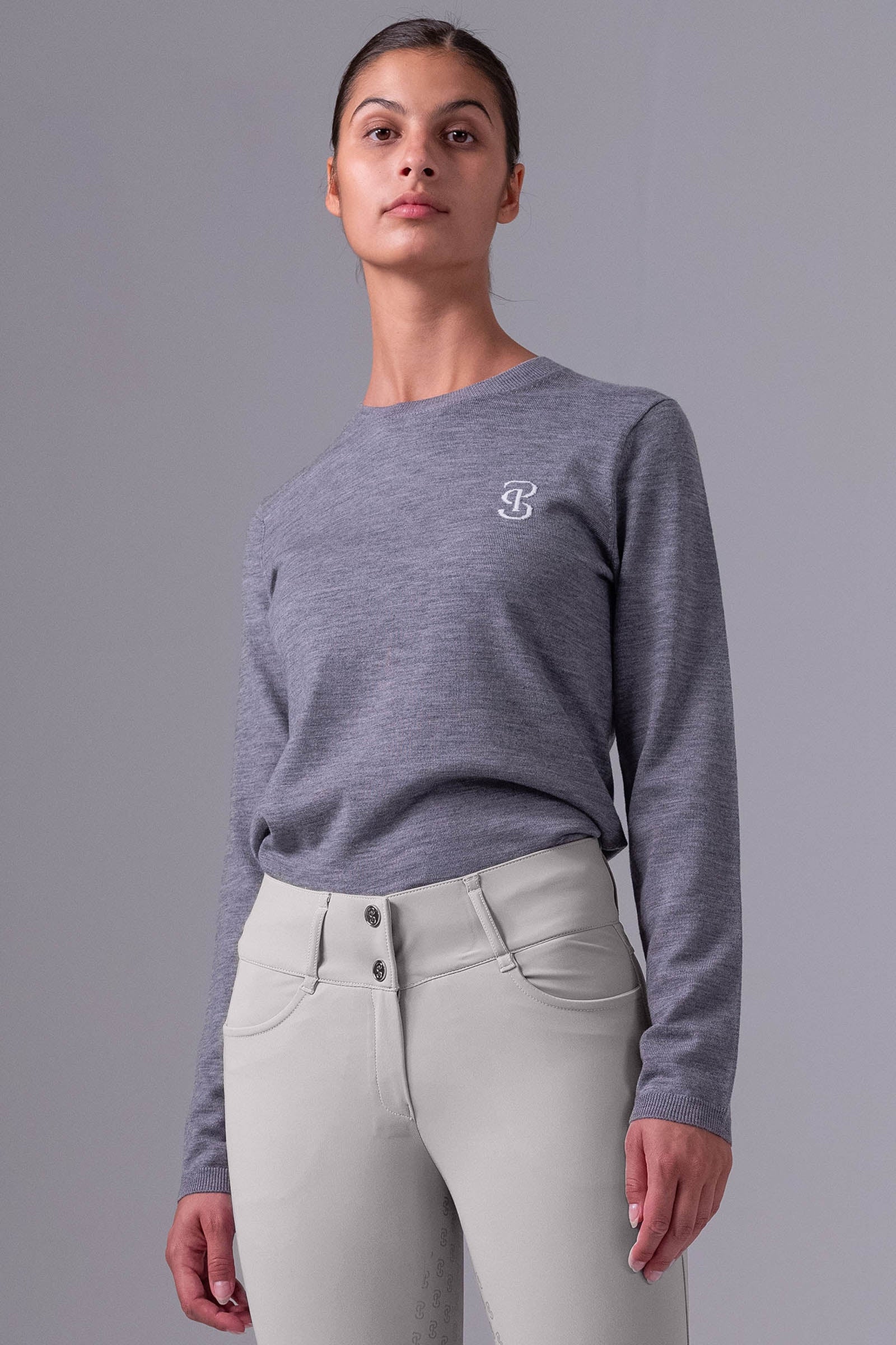 PS of Sweden PS Women´s Logo Knit Sweater Dames paardrijkleding