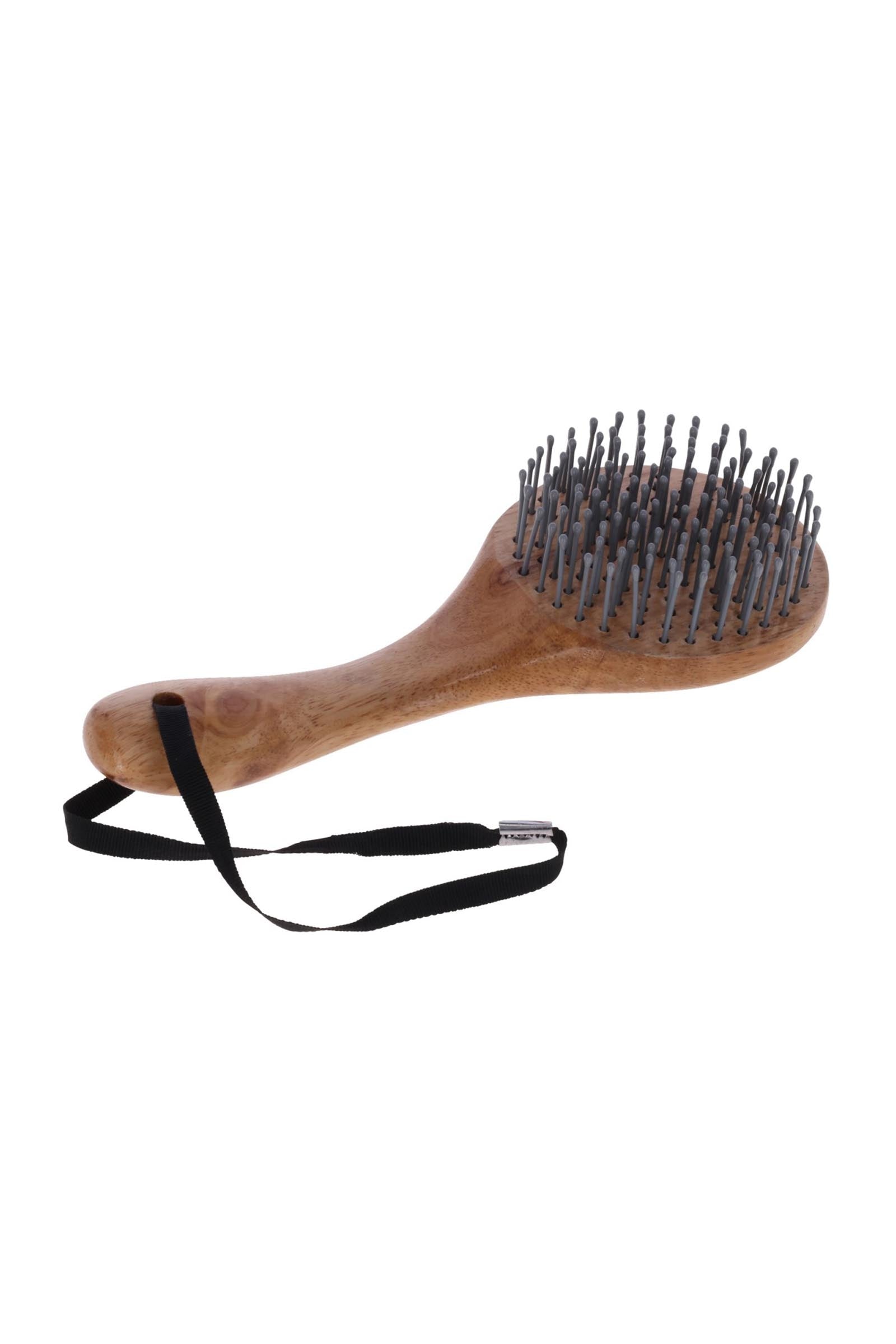 Magic Brush MagicBrush Wooden Mane and Tail Brush Horse Grooming Tools