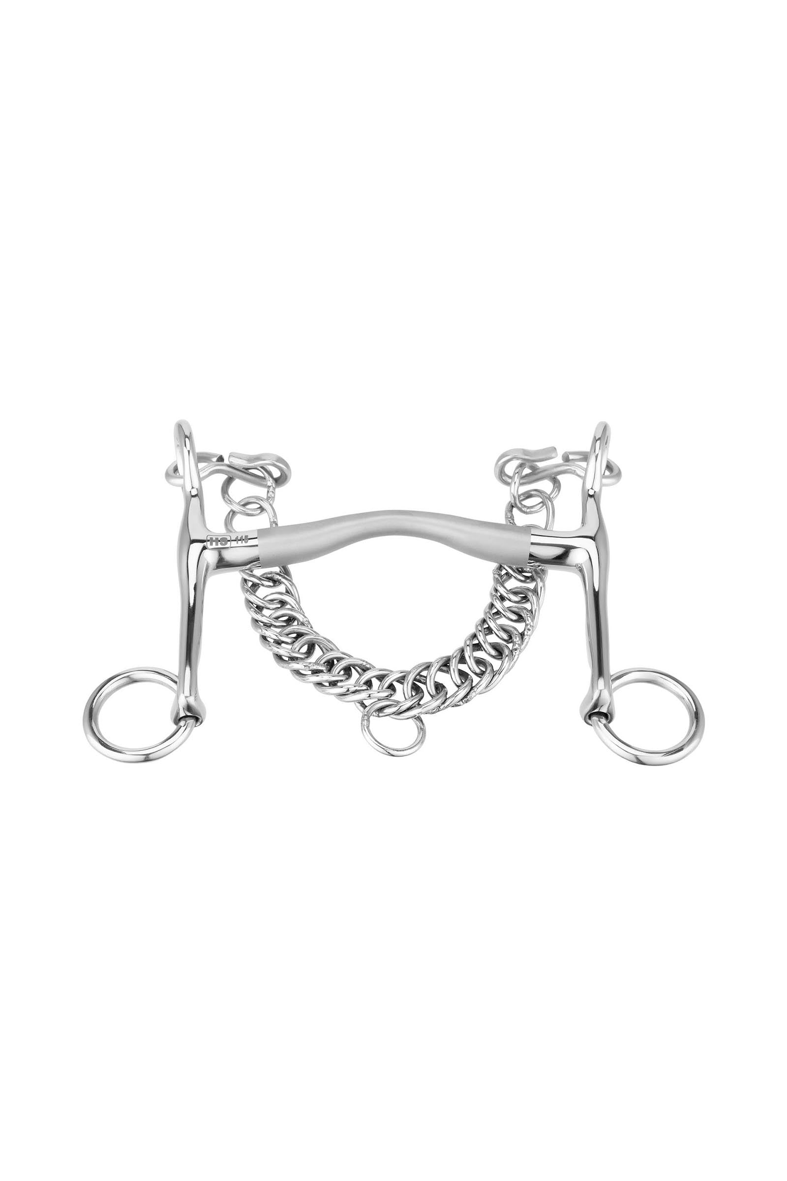 Sprenger Satinox stang en trens, 12 mm, 5 cm scharen, roestvrij staal Bitten
