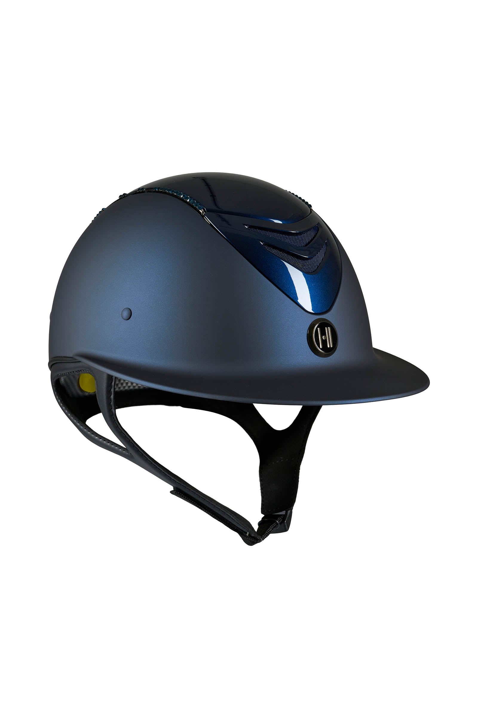 OneK Mips Avancé Matt Glossy Top Swarovski Riding Helmet Paardrijcaps & Bodyprotectors