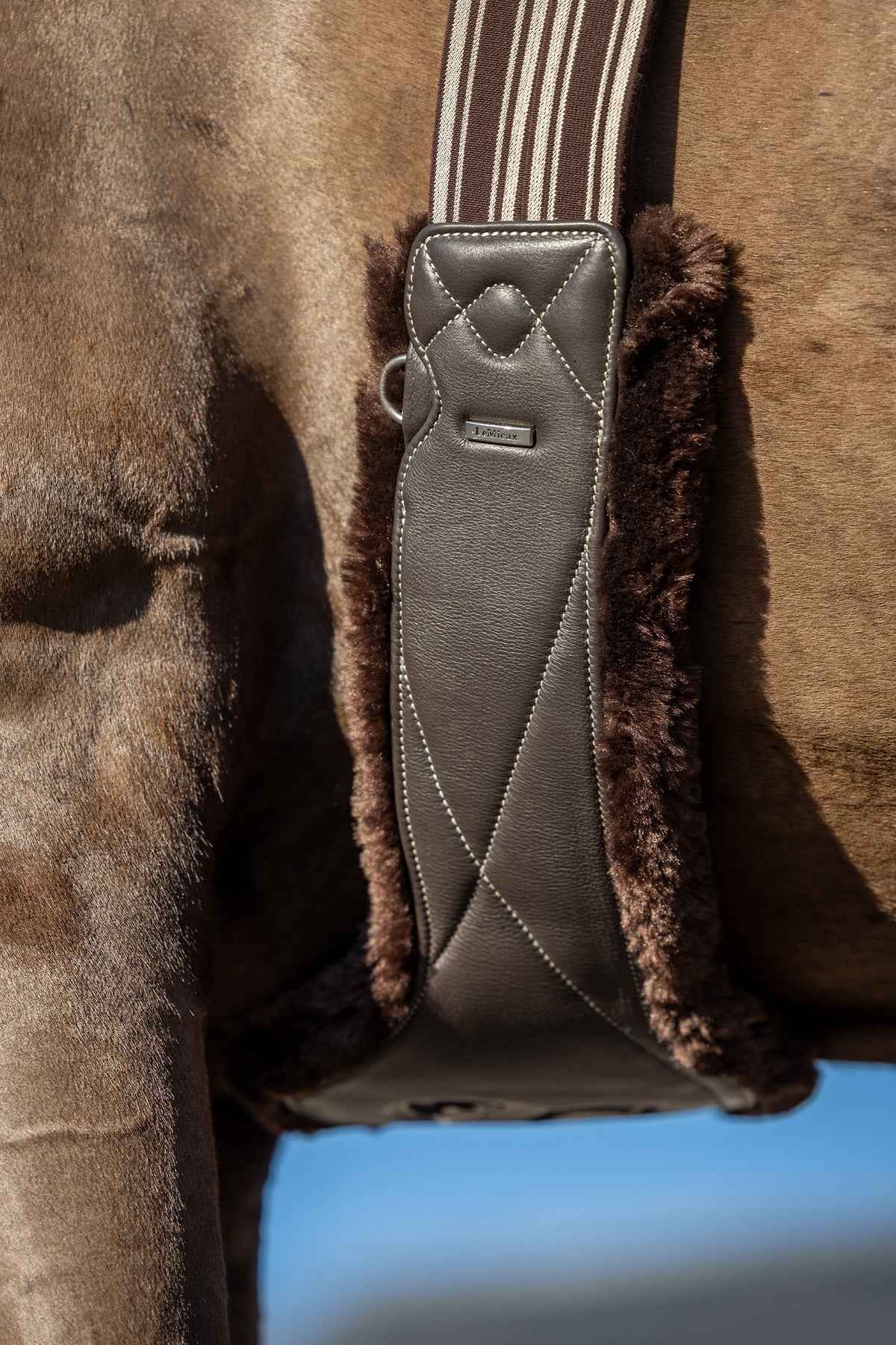 LeMieux Arika Simuwool Contoured Long Girth Saddles, Girths & Stirrups