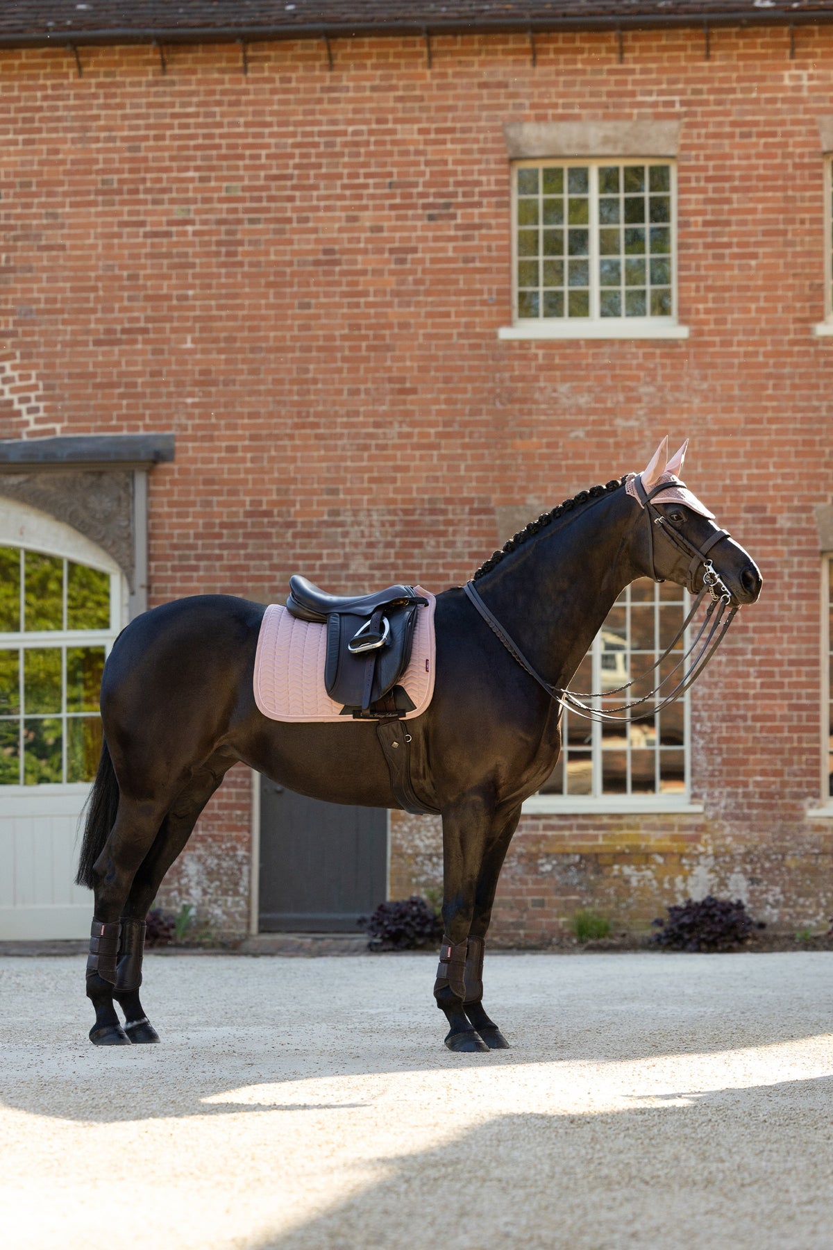 LeMieux Heritage Herringbone Dressage Square Saddle Pad Saddle Pads