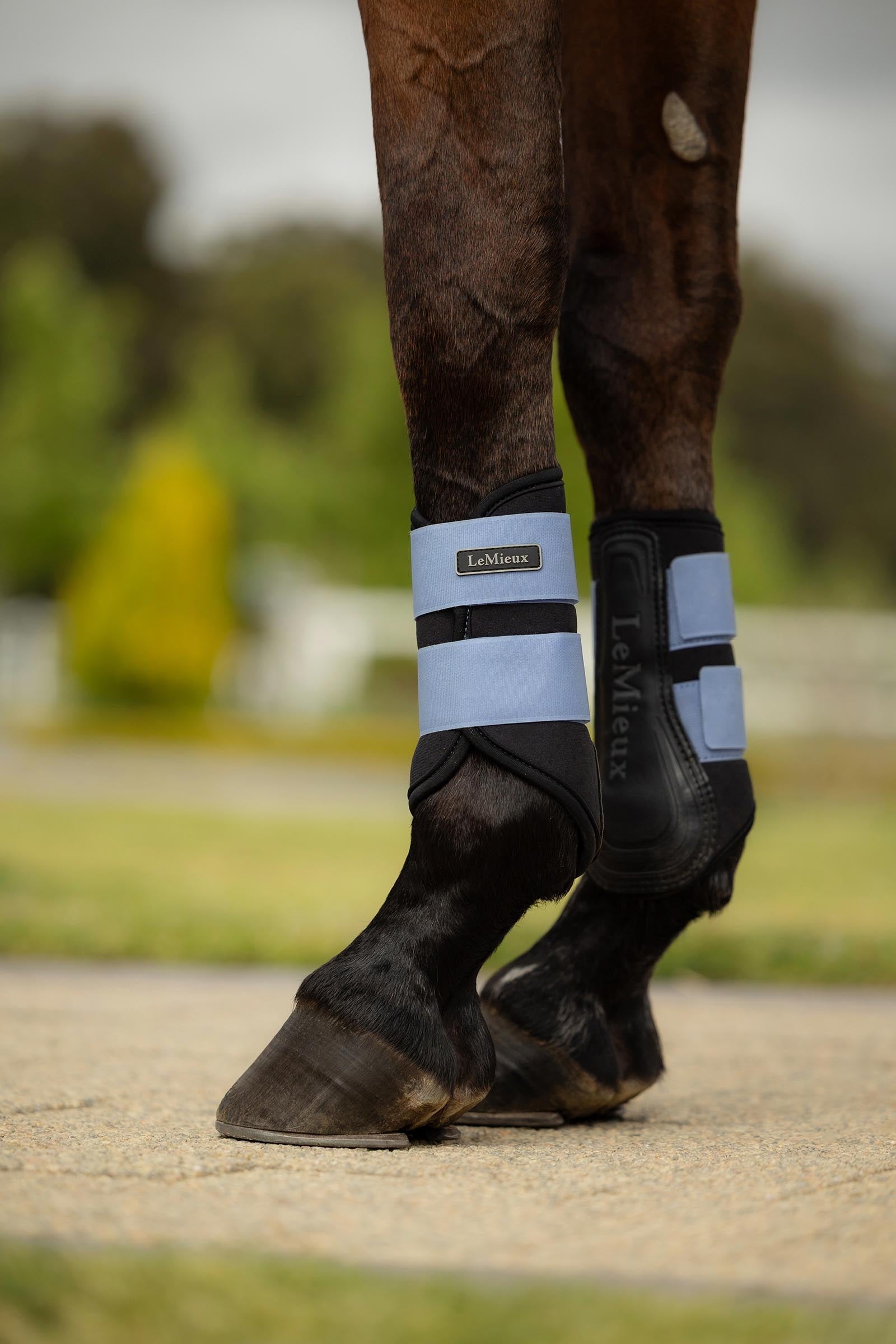 LeMieux Air-Tek Grafter Brushing Boots Leg Protection & Hoof Protection for Horses