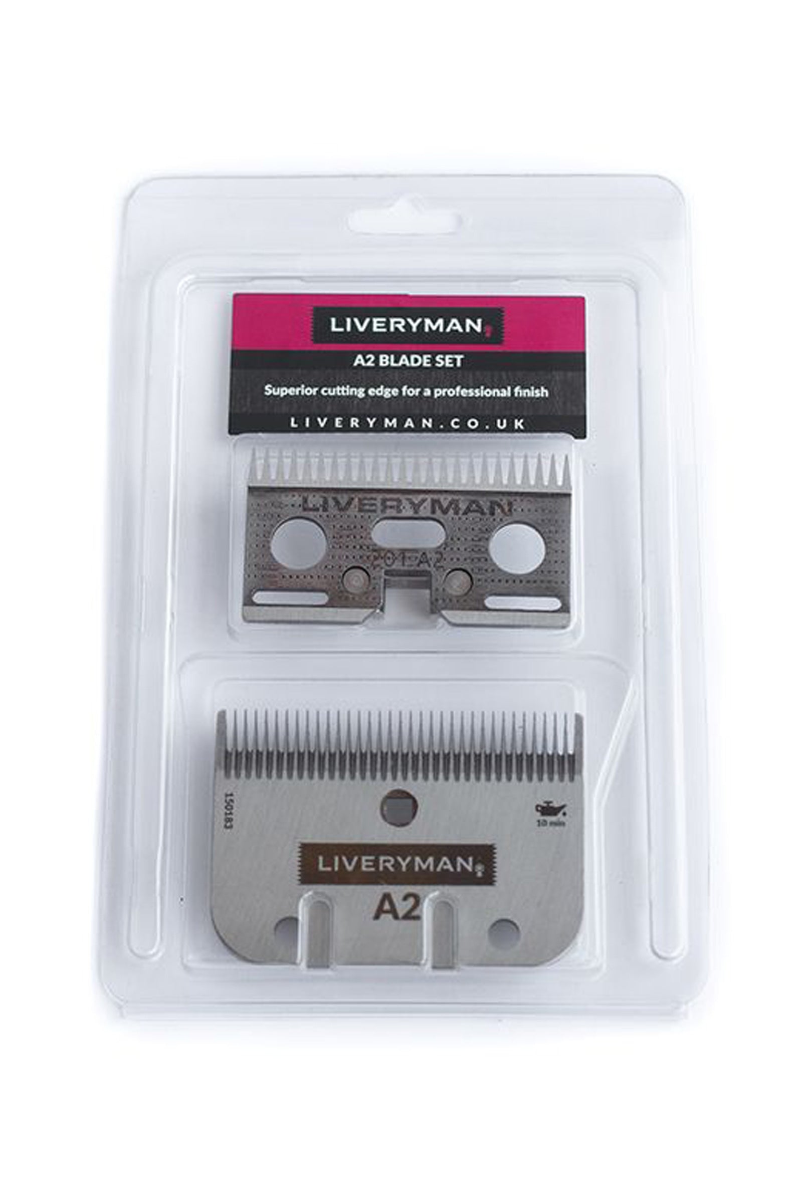 Liveryman A2 Blade Set Cutter & Comb, 2.4 mm Scheren & Trimmen