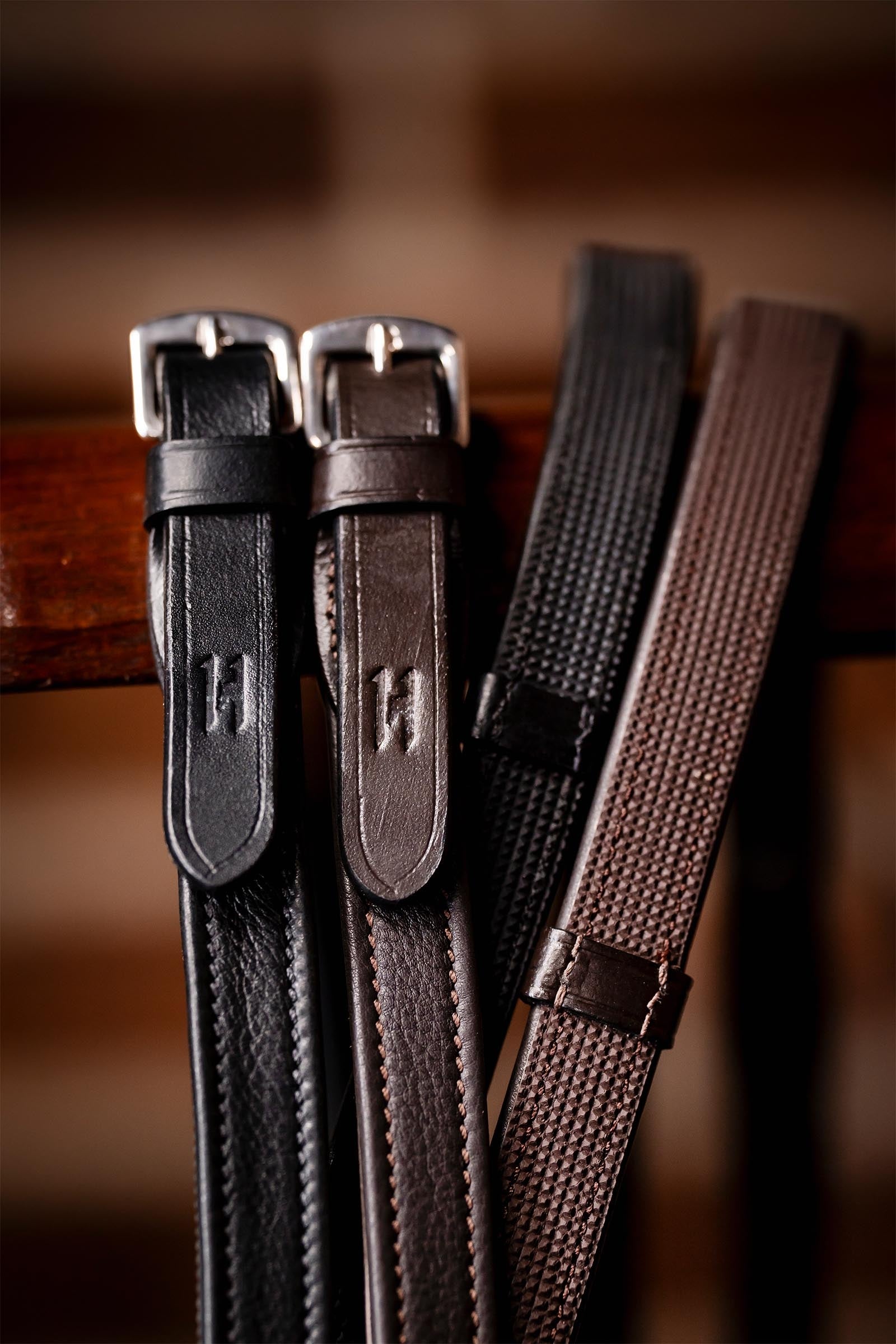 Horseware Jumper Reins With Stoppers Bridles & Reins