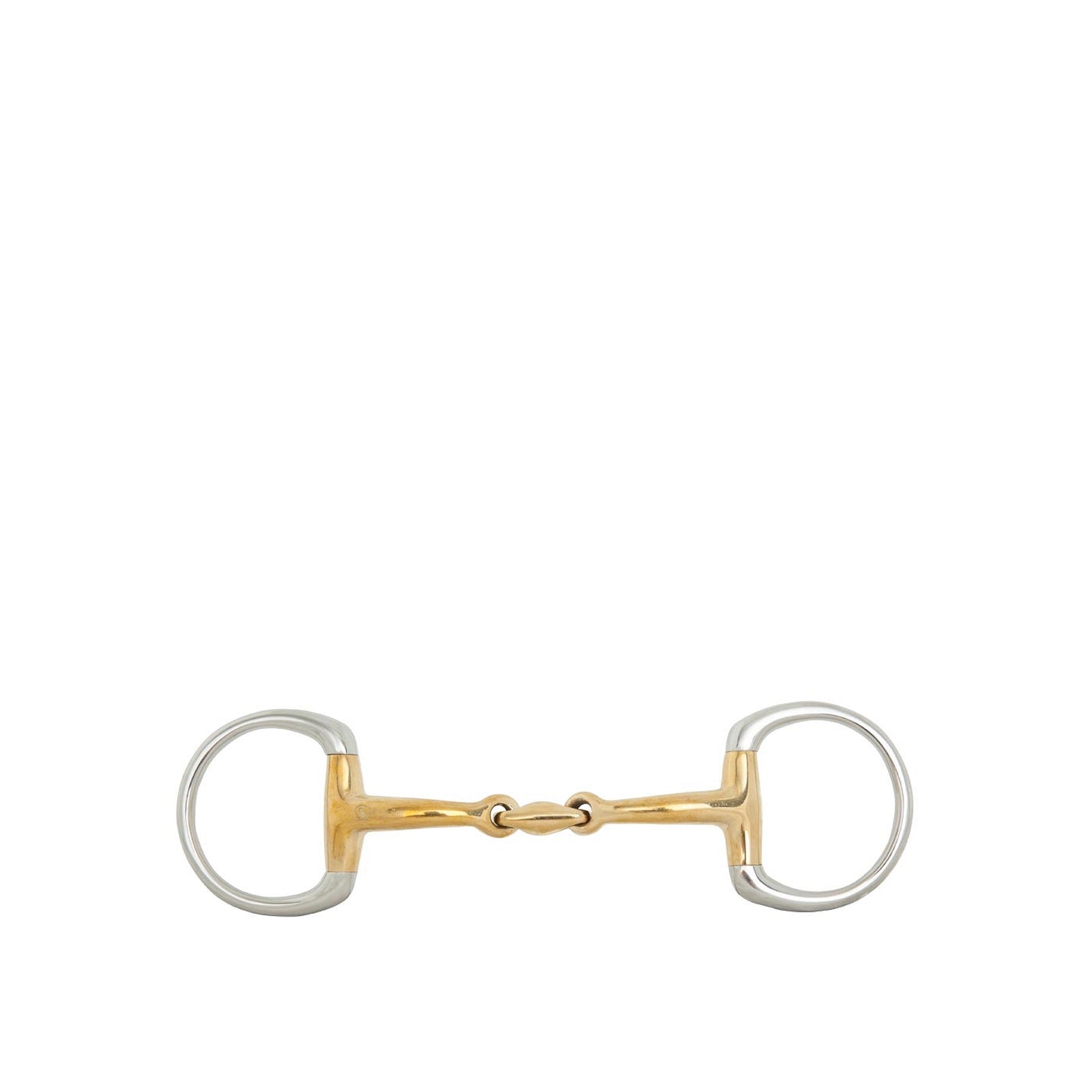 BR Soft Contact Double Jtd. Snaffle Bit, 14 mm Horse Bits