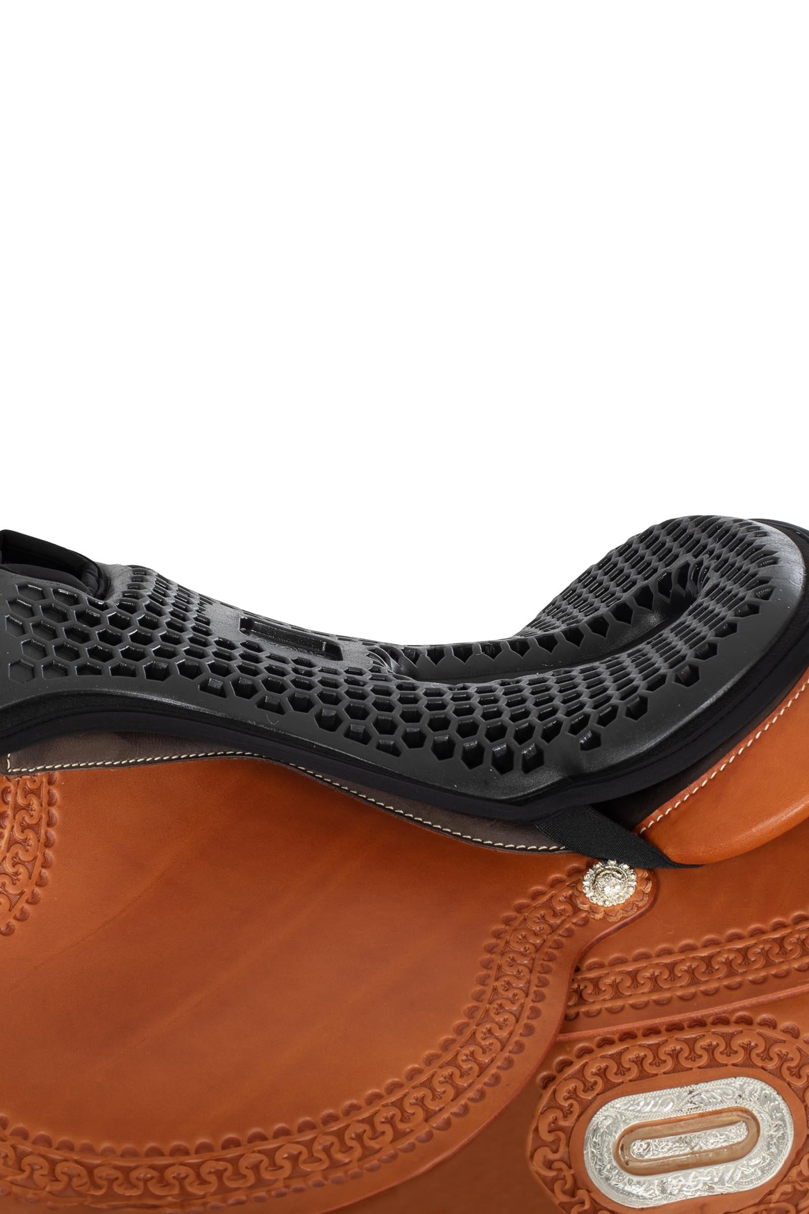 Acavallo Ortho-Coccyx Seat Saver Western Hexa Gel-Out Dri-lex, 20 mm Saddle Pads