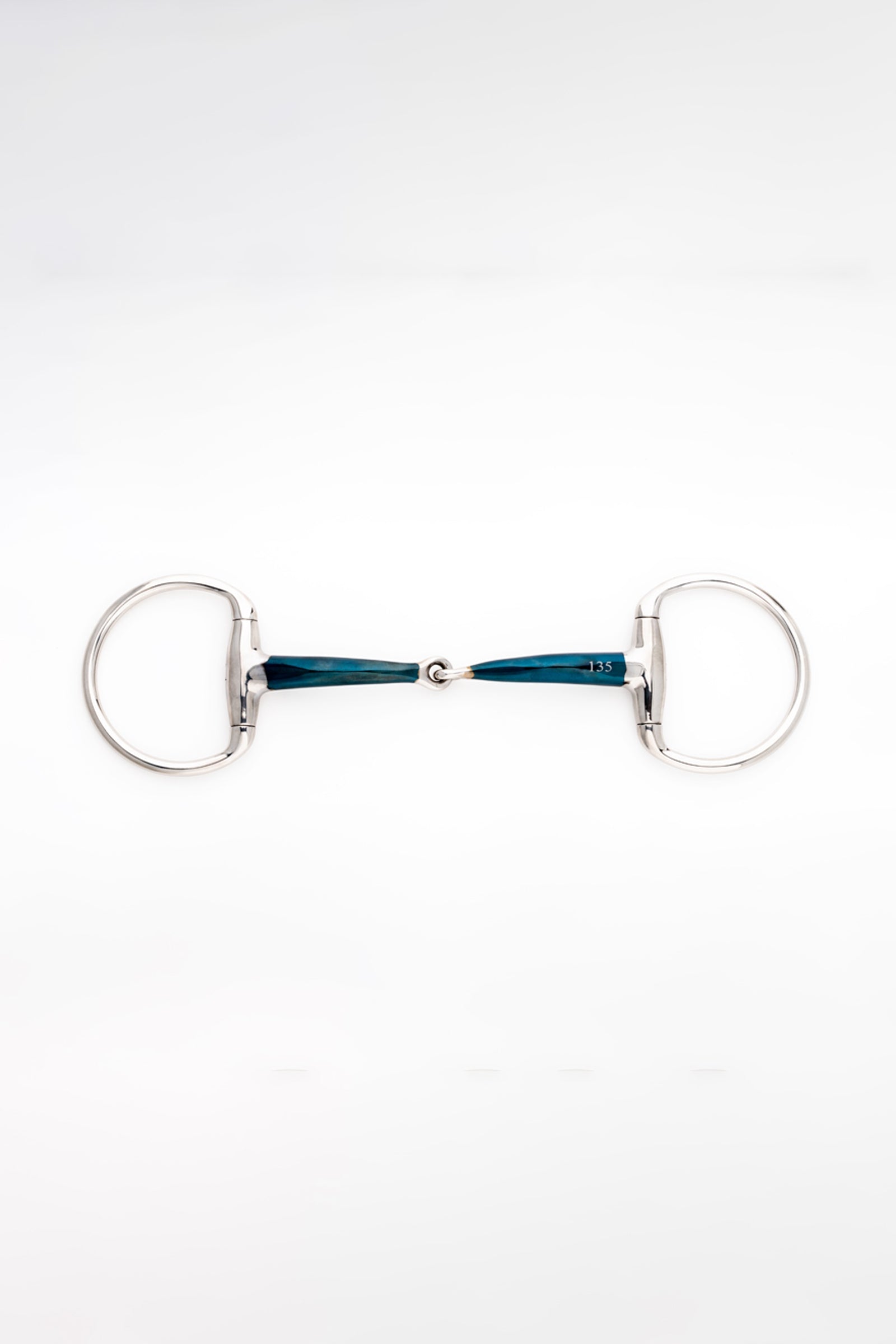 Kavalkade Ergonomisch Eggbutt Snaffel Bit Enkelgebroken, 14 mm Bitten