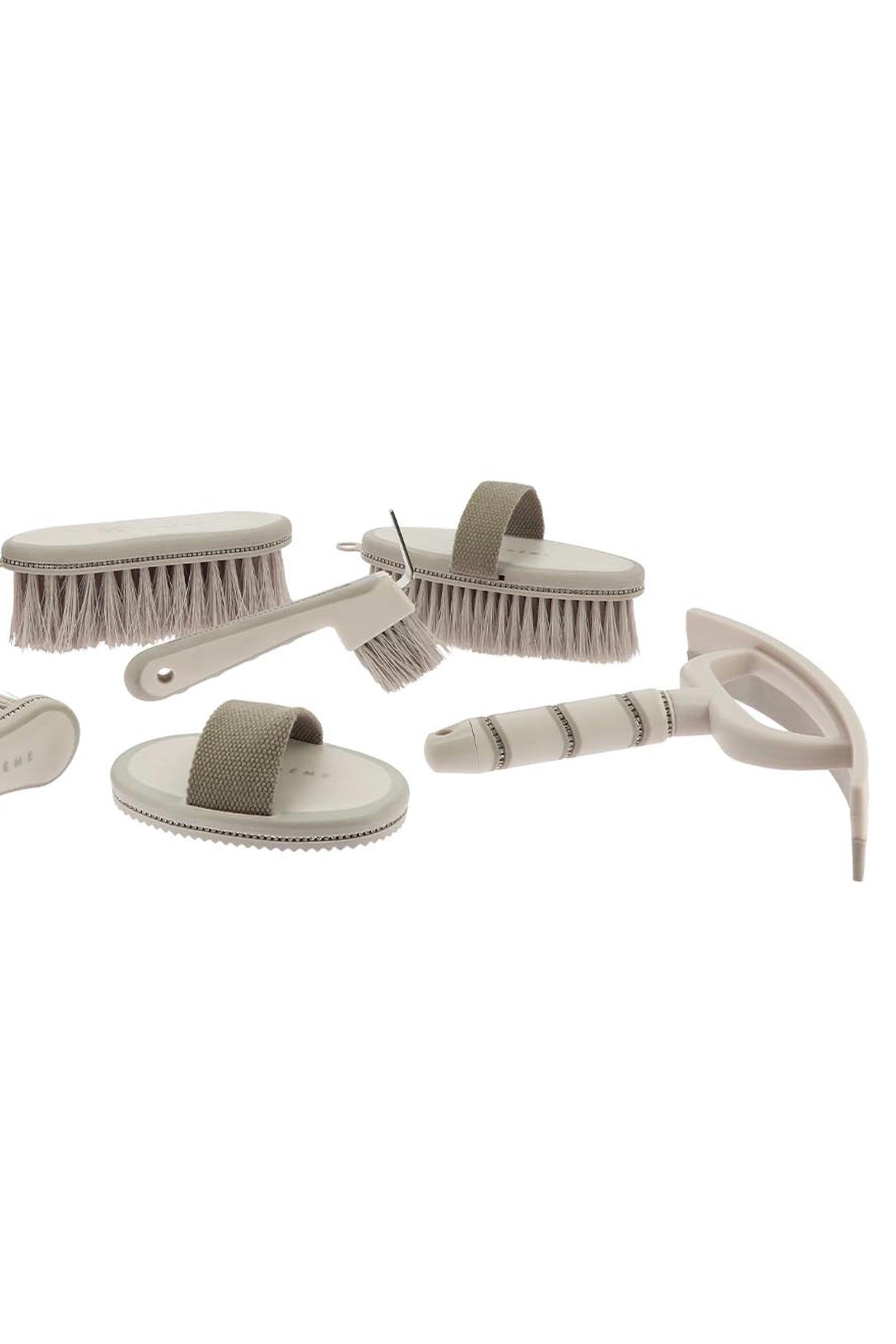 Equi Theme EQUITHÈME Strass Je t'aime Body Brush Horse Grooming Tools