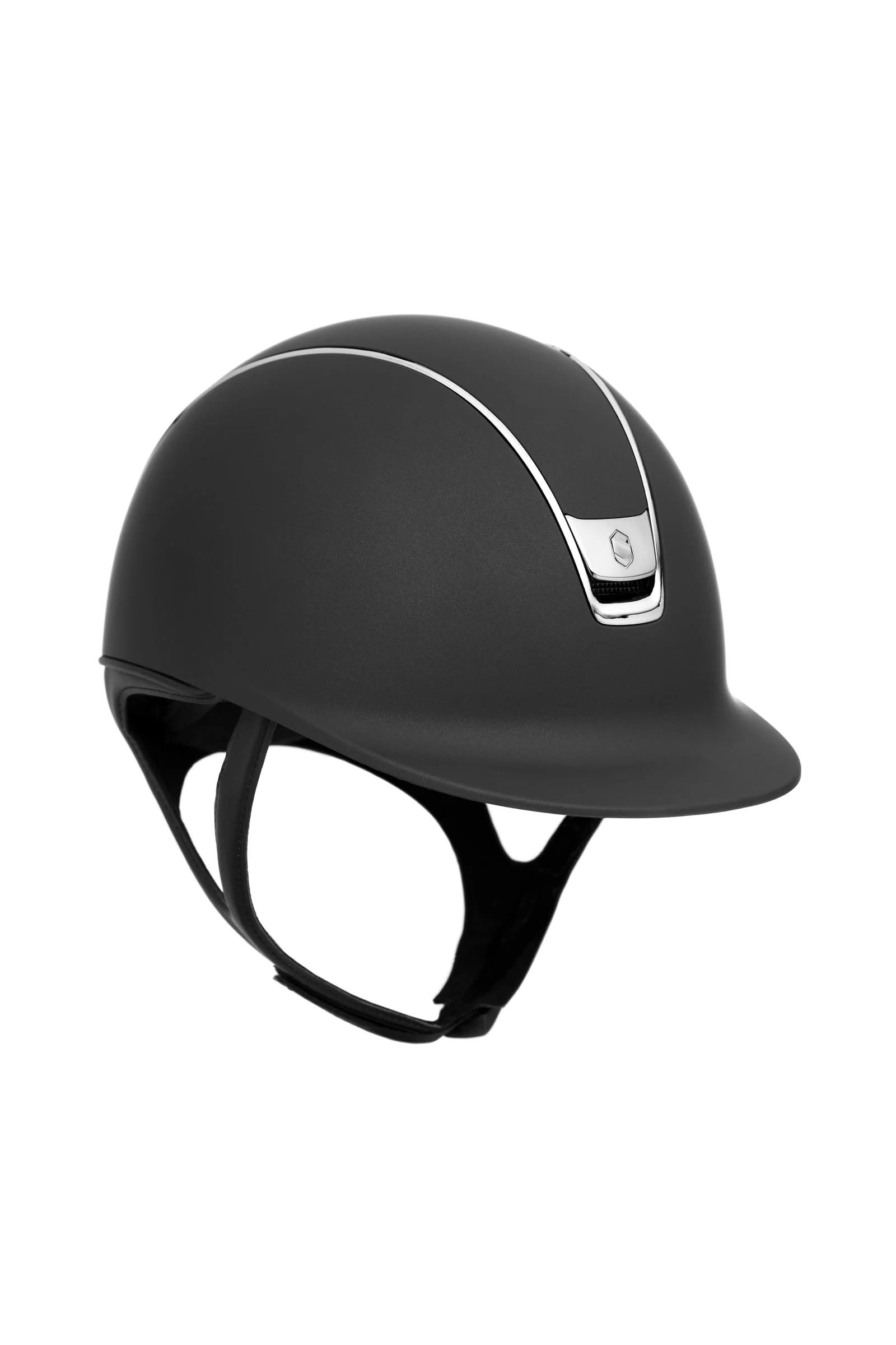 Samshield Regular Shadowmatt Zwart Chroom 2.0 Paardrijcaps & Bodyprotectors