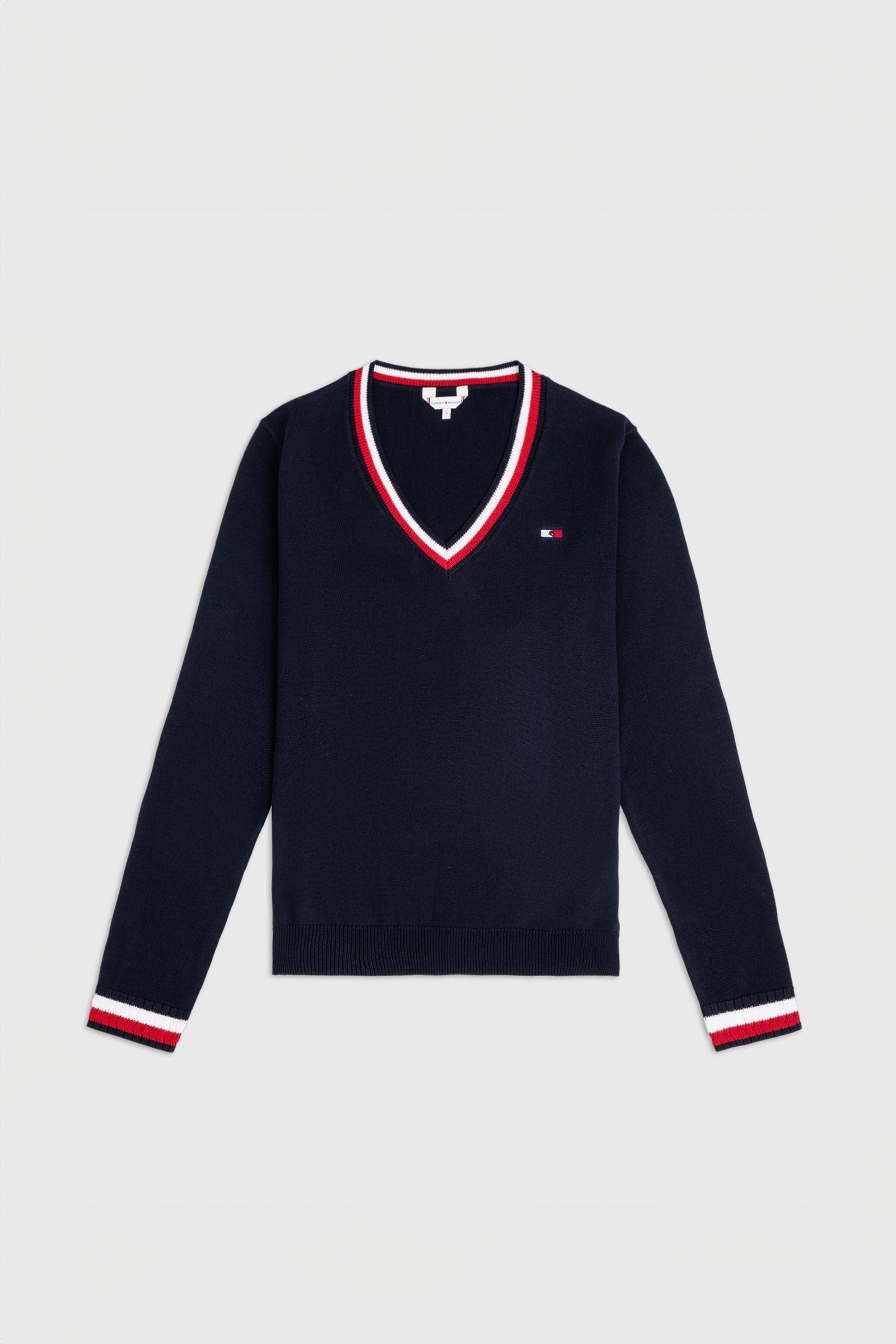 Tommy Hilfiger Equestrian Indiana dames V-hals trui Dames paardrijkleding