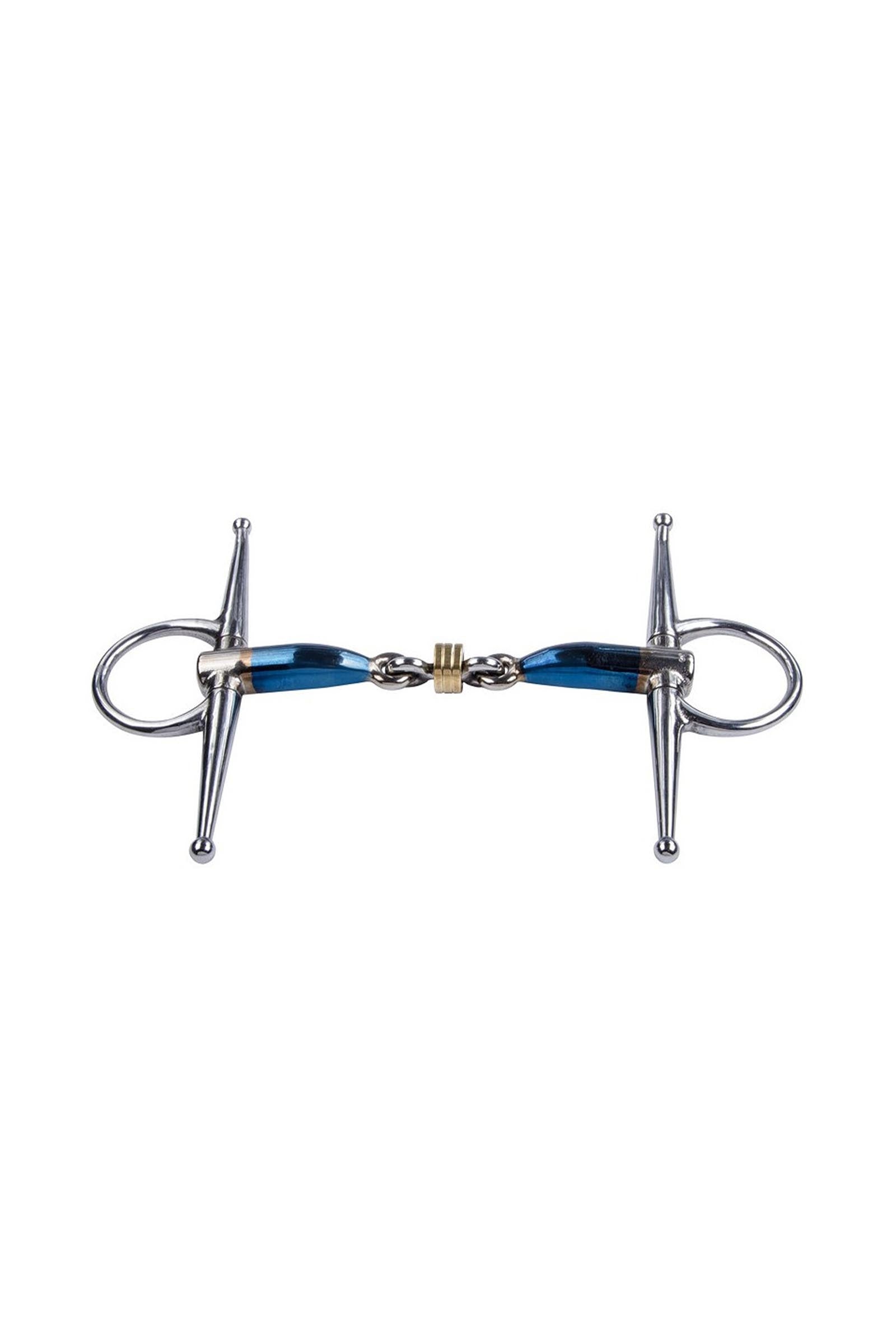 Trust Equestrian Sweet Iron Full Cheek Brass Ring Horse Bits