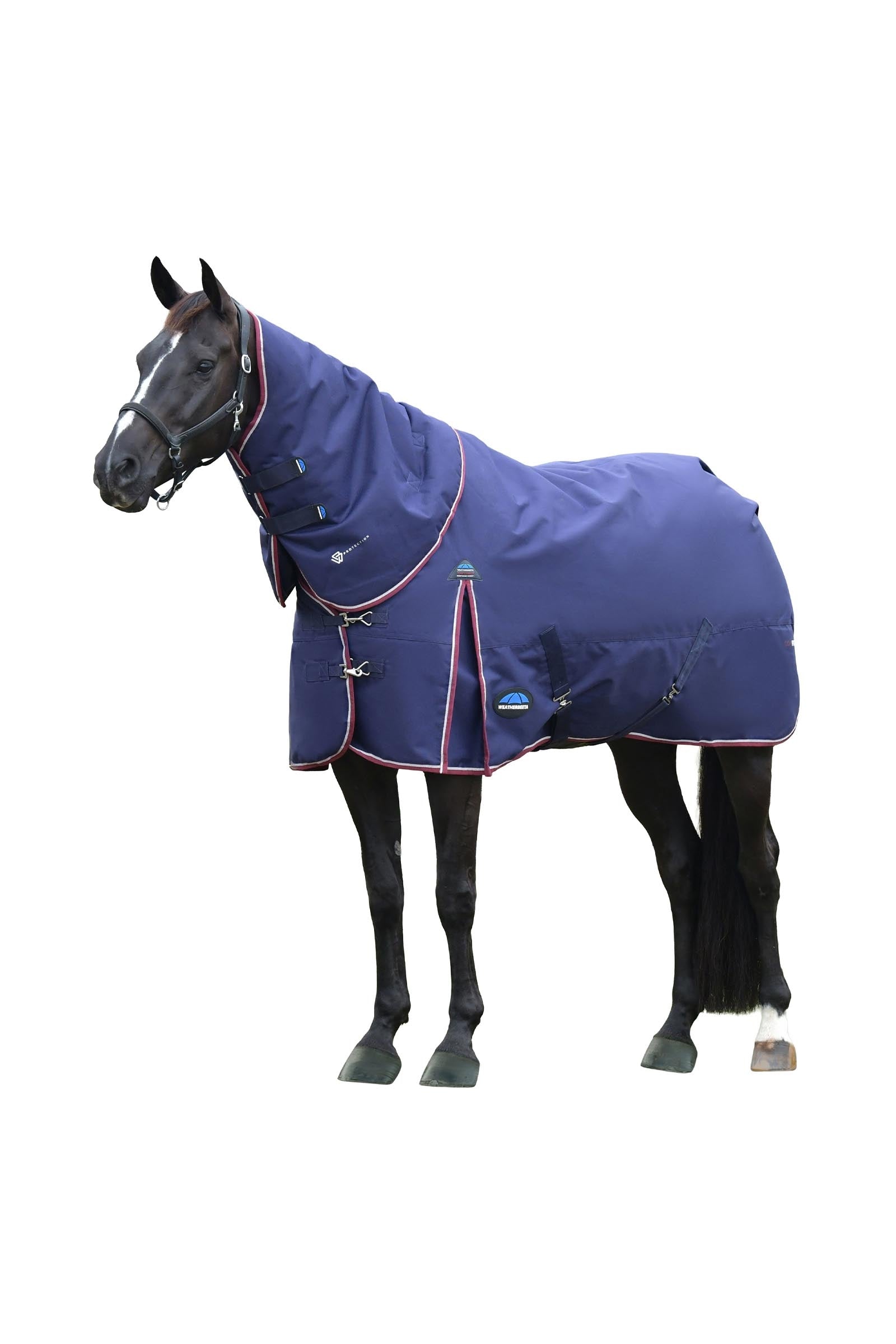 Weatherbeeta ComFiTec Essential Outdoor deken met afneembare hals, 50 g Paardendekens