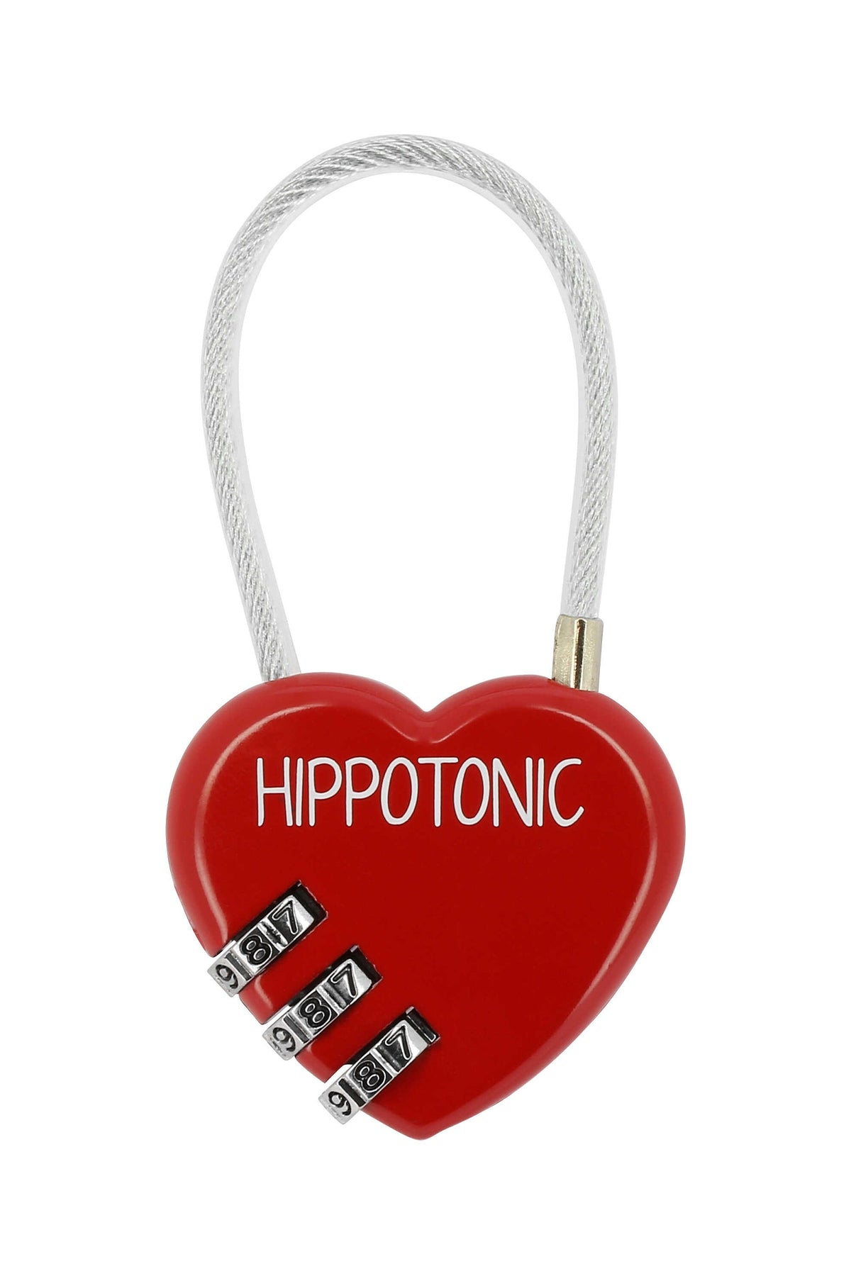 HIPPOTONIC HEART Hangslot voor verzorgingsbox Poetsspullen