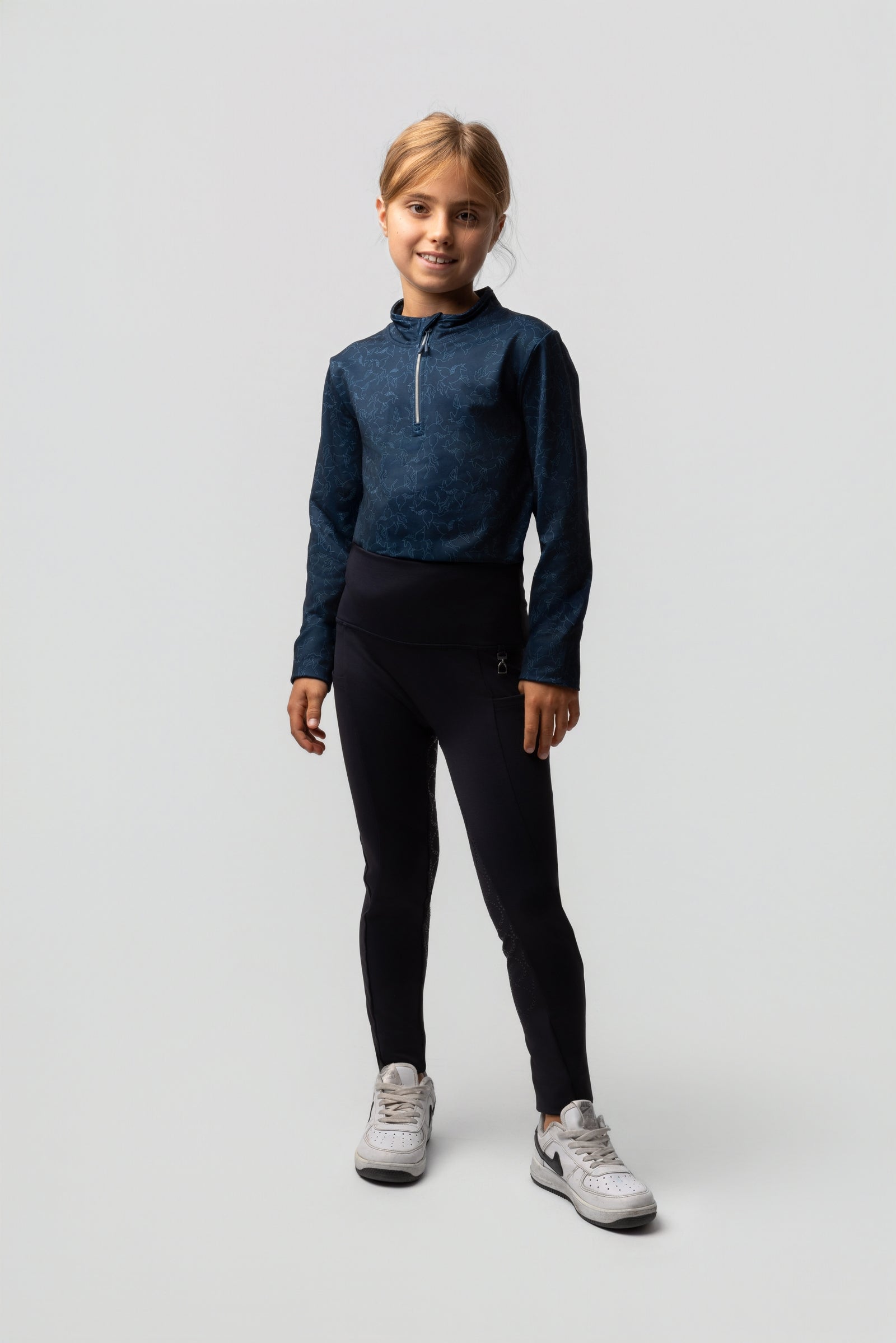 Horze Gillian Kids´ Thermo Fullgrip Tights Kids Apparel