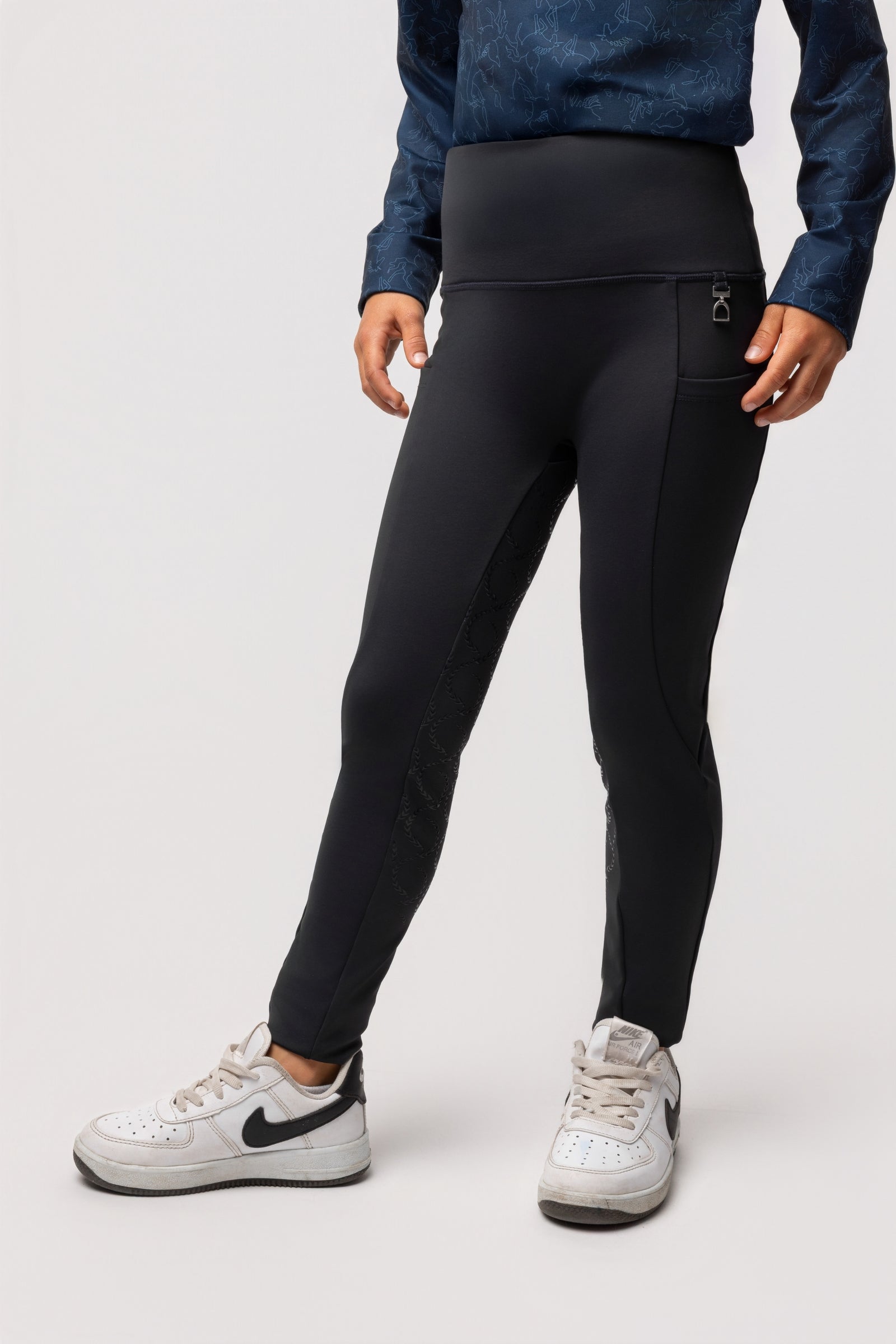 Horze Gillian Kids´ Thermo Fullgrip Tights Kids Apparel