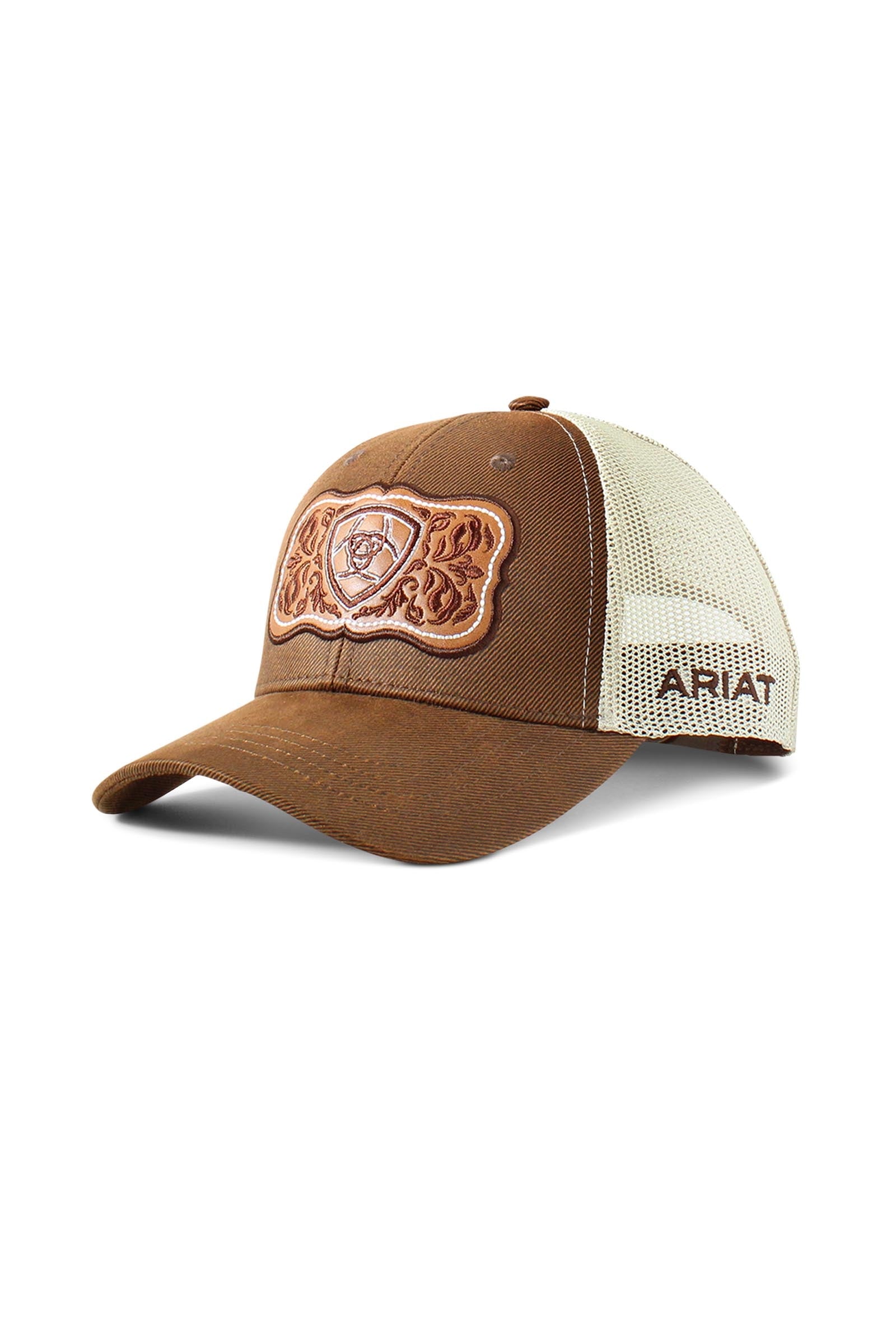 Ariat Floral Leather Patch Dames cap Accessoires