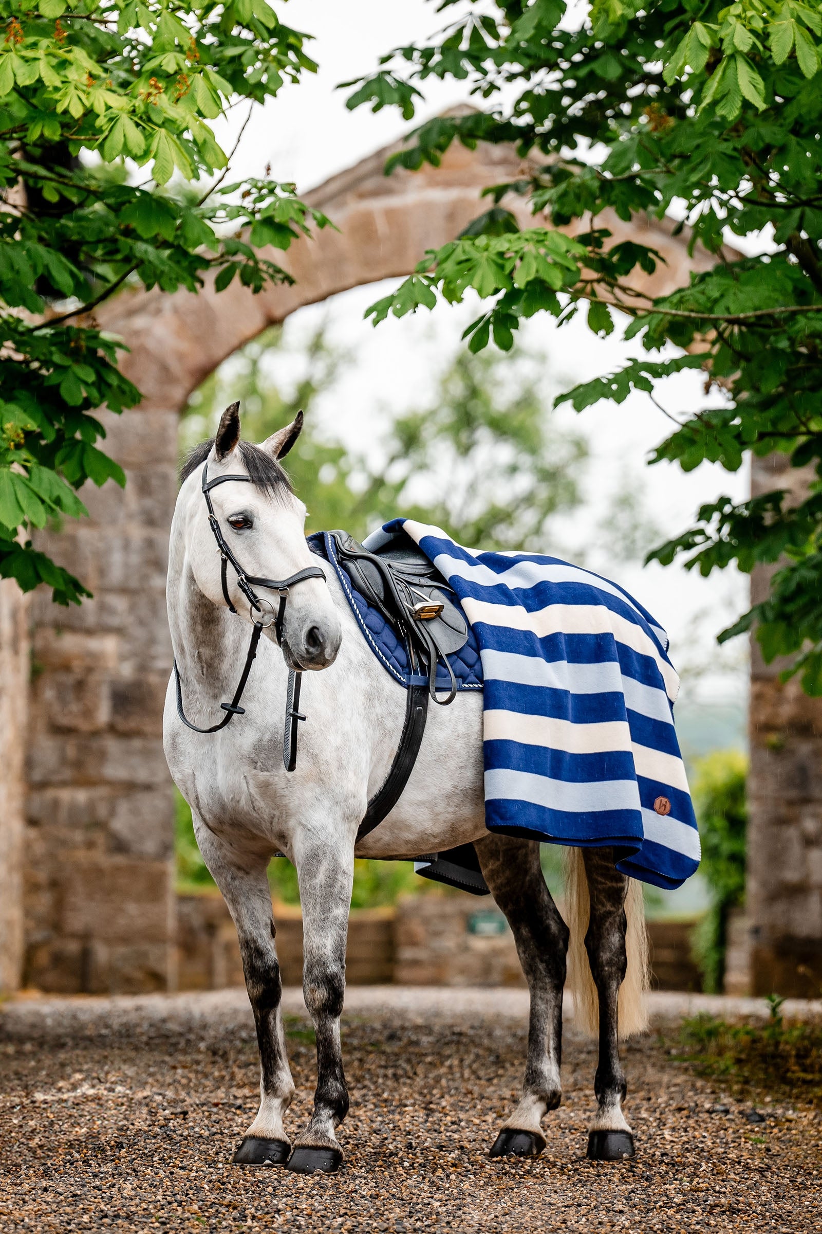 Horseware Newmarket Fleece Cooler deken (Square) Paardendekens