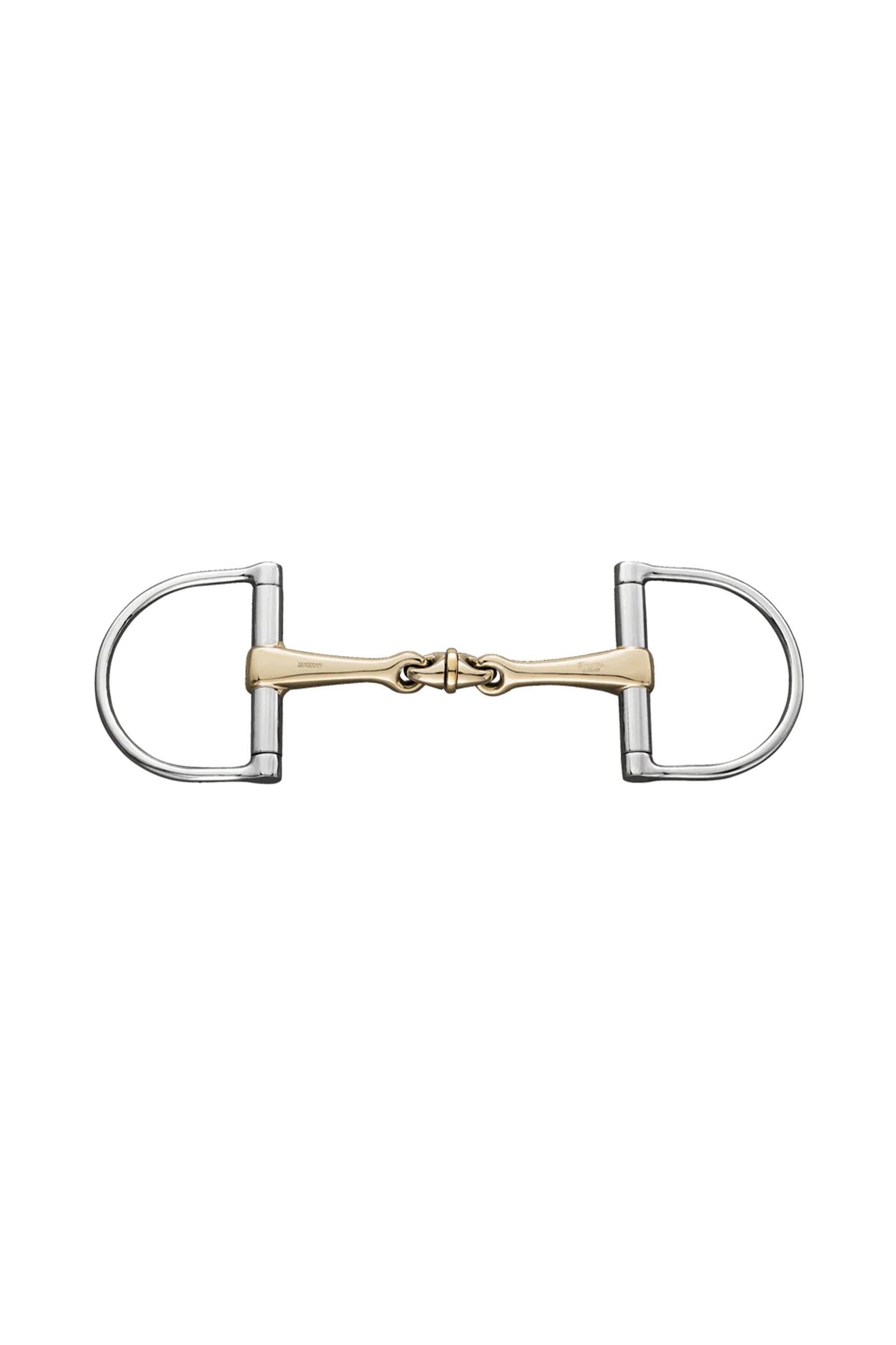 Sprenger WH Ultra D-ring watertrens, dubbel gebroken, 16 mm, Sensogan Bitten