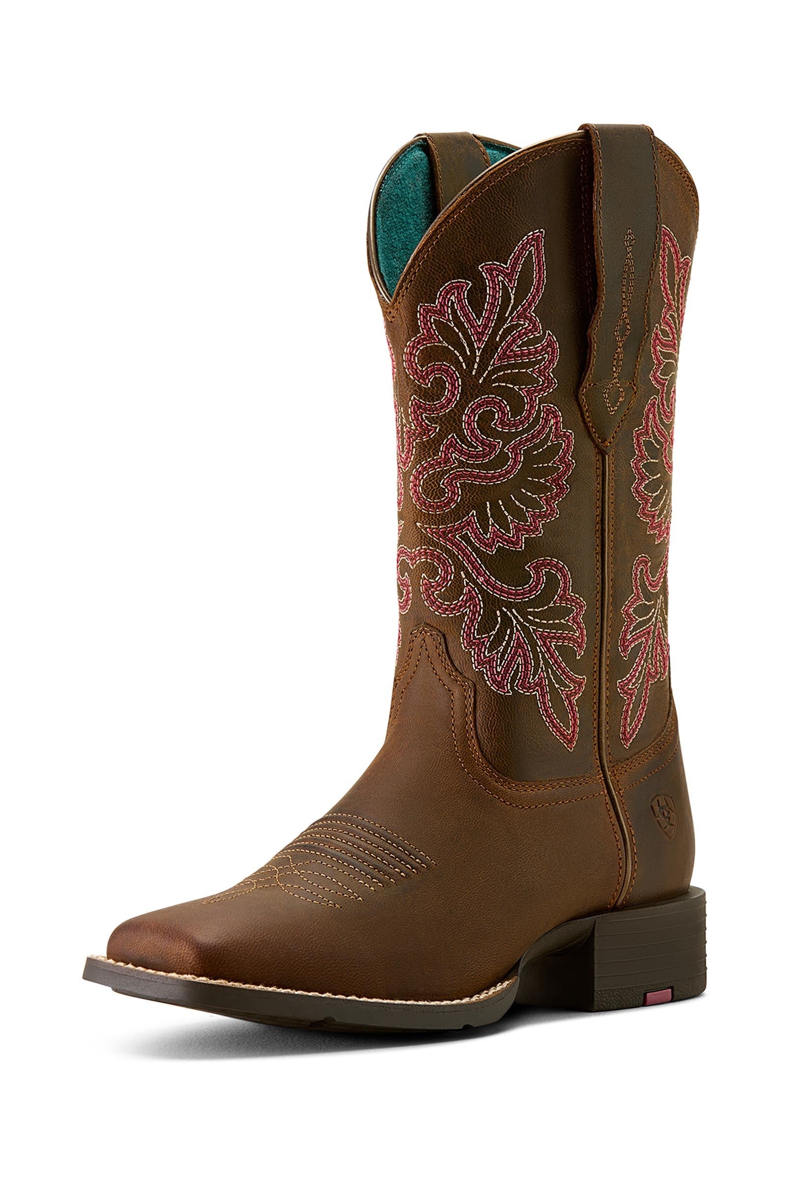 Ariat Round Up Wide Square Toe dames westernlaarzen Paardrijlaarzen & chaps
