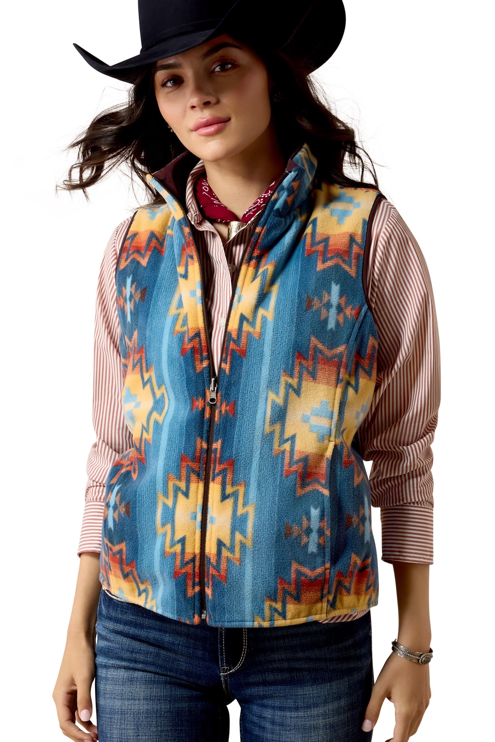 Ariat Dilon 2.0 Reversible Insulated Women'sVest Women’s Riding Clothing