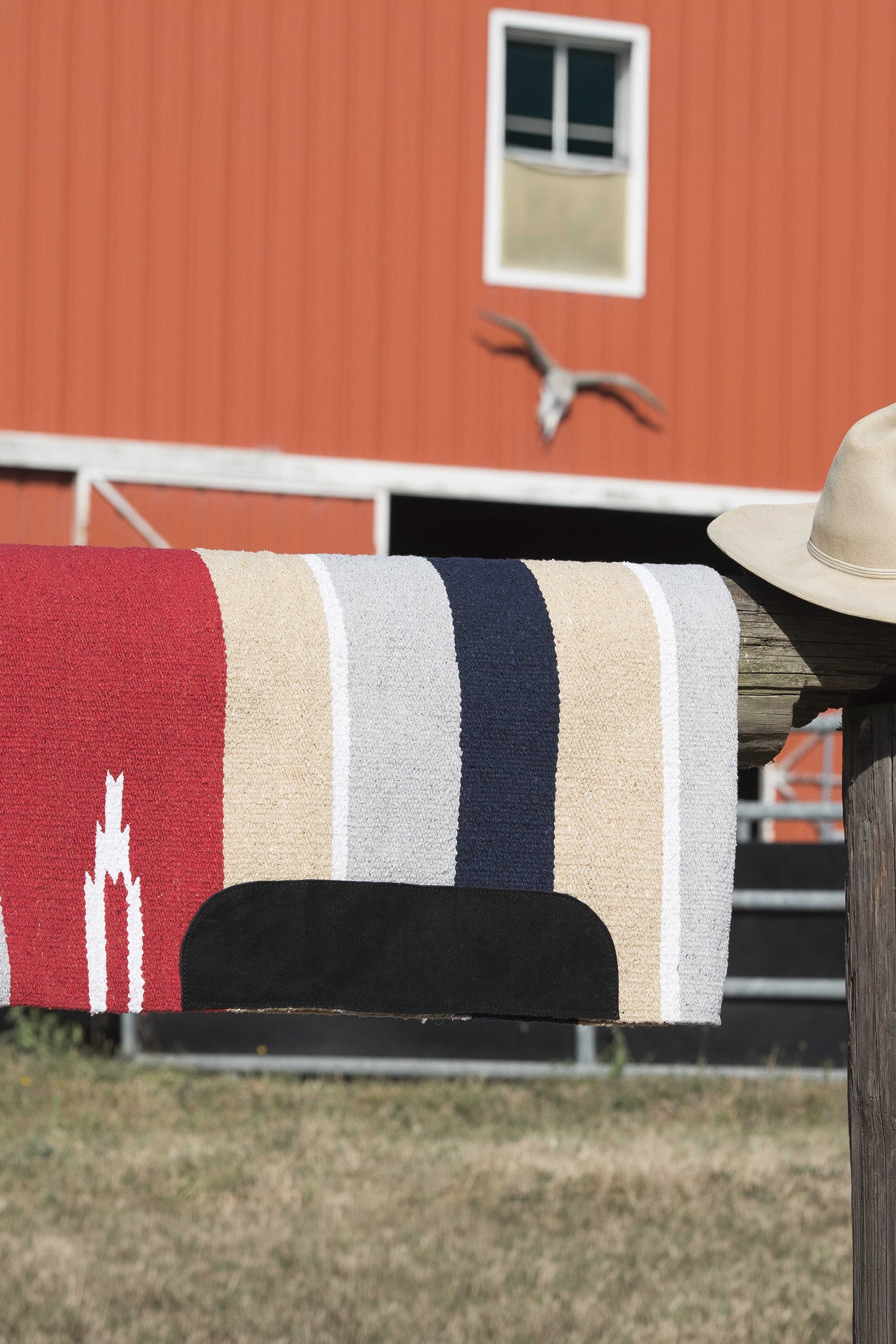 WESTRIDE Navajo Saddle Pad Leather Saddle Pads