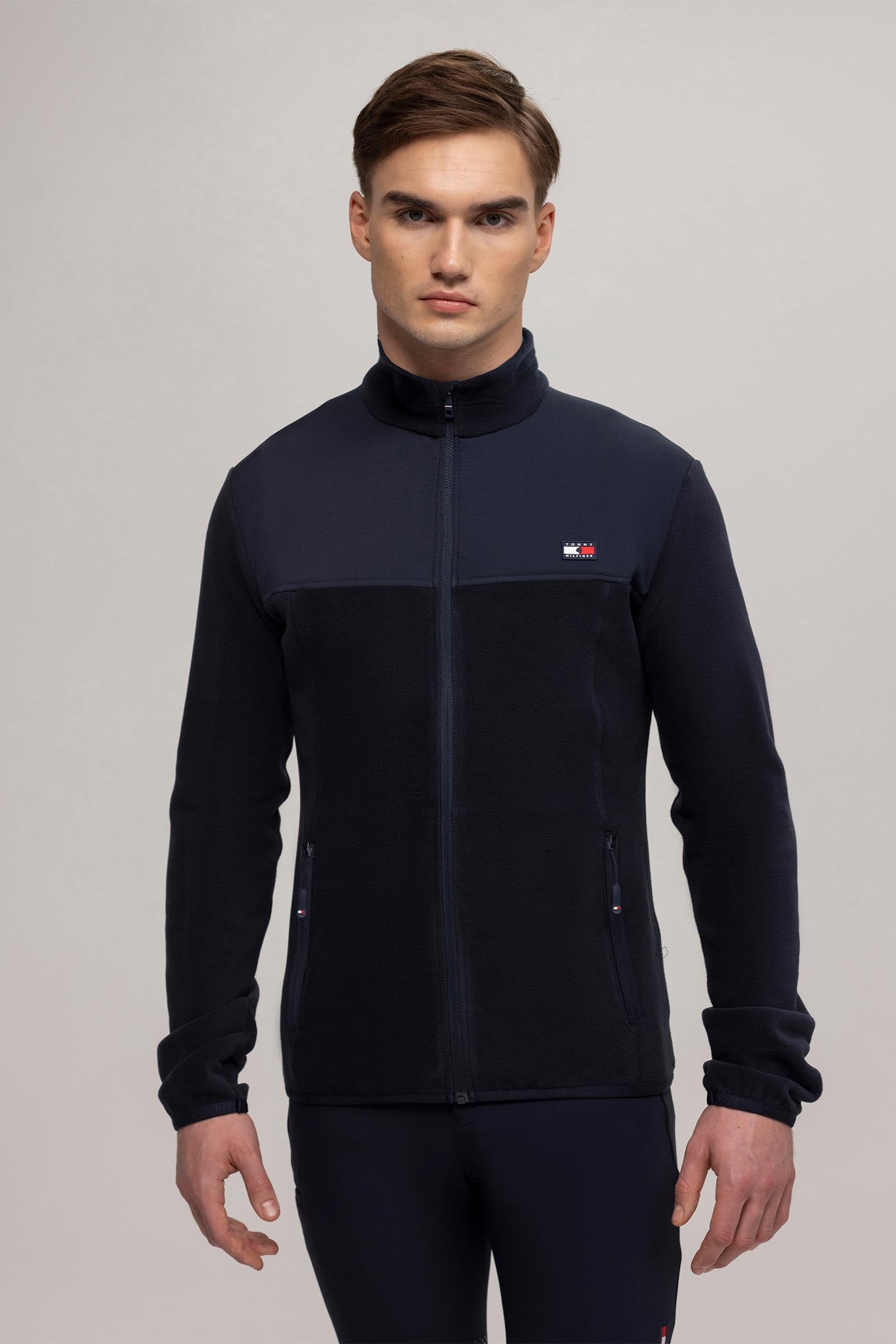 Tommy Hilfiger Equestrian Michigan heren fleecejack Heren paardrijkleding