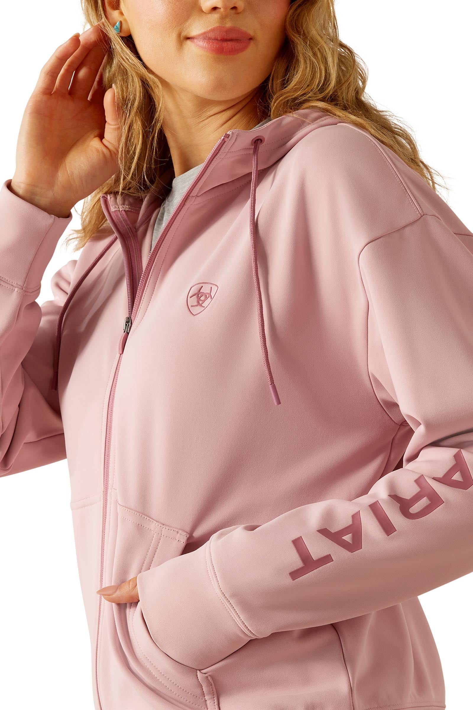 Ariat Breeze Women's Hoodie With Full Zip Women’s Riding Clothing