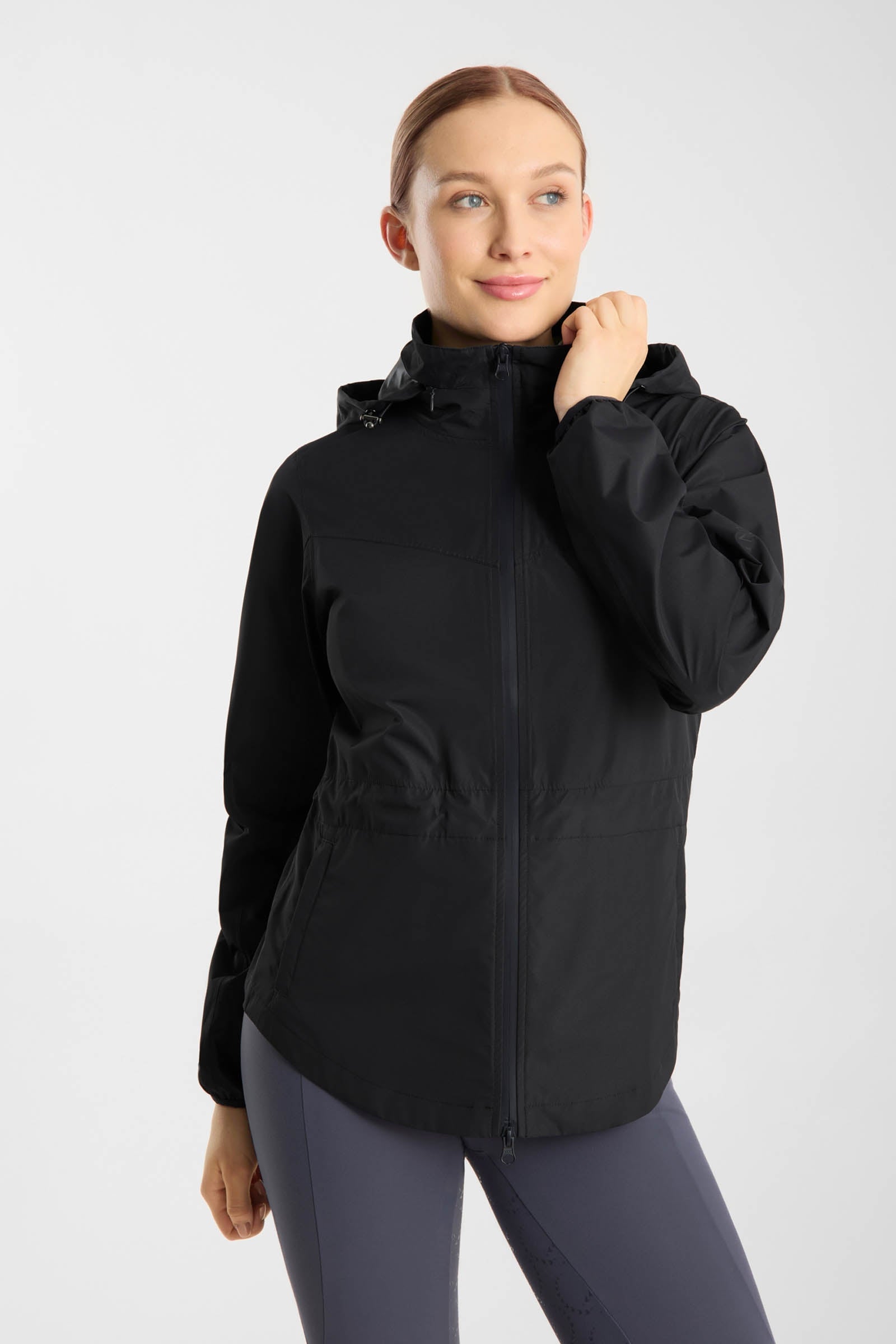 Horze Fiora lichte waterdichte rijjas voor dames Dames paardrijkleding
