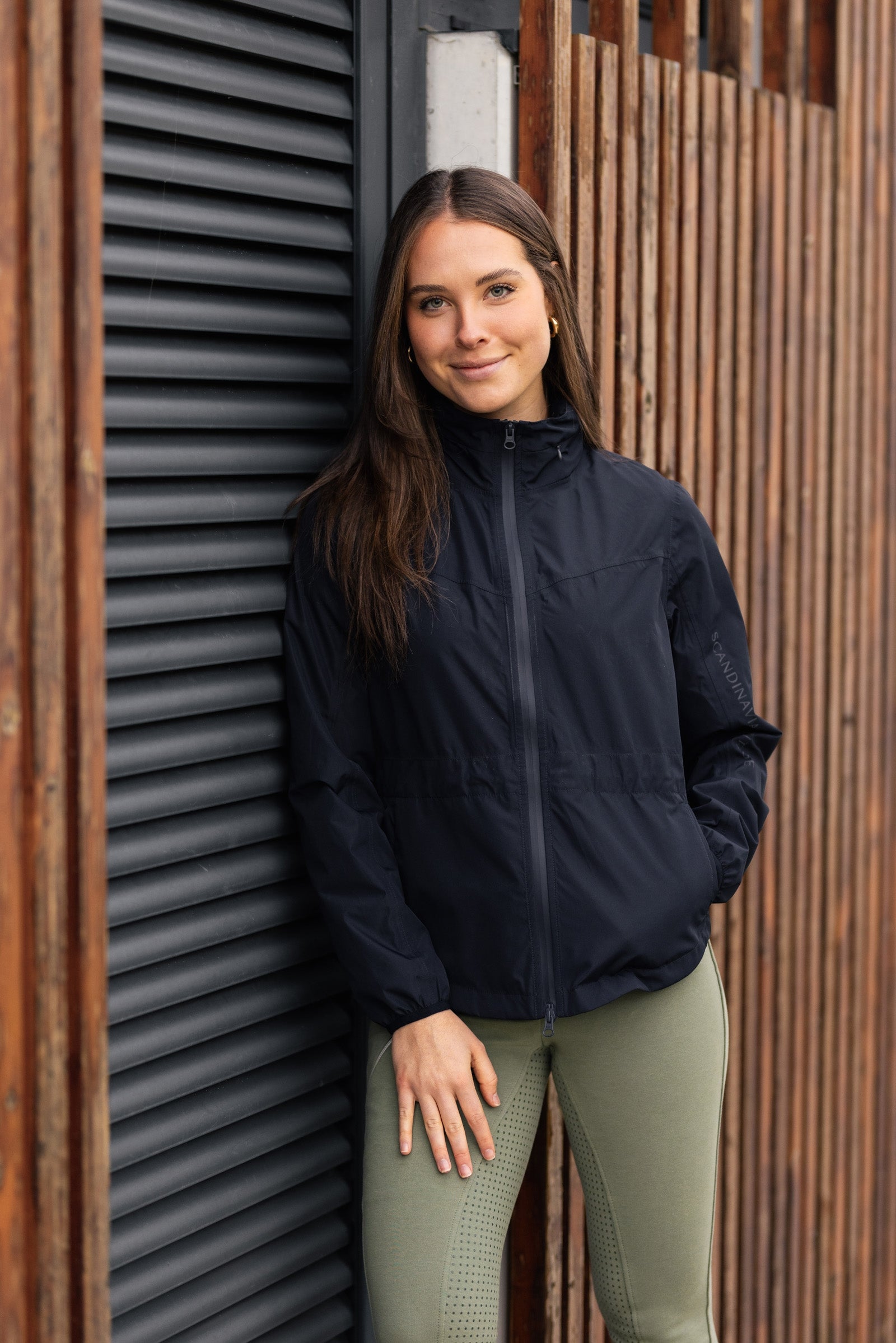 Horze Fiora Women's Lightweight Waterproof Riding Jacket Women’s Riding Clothing