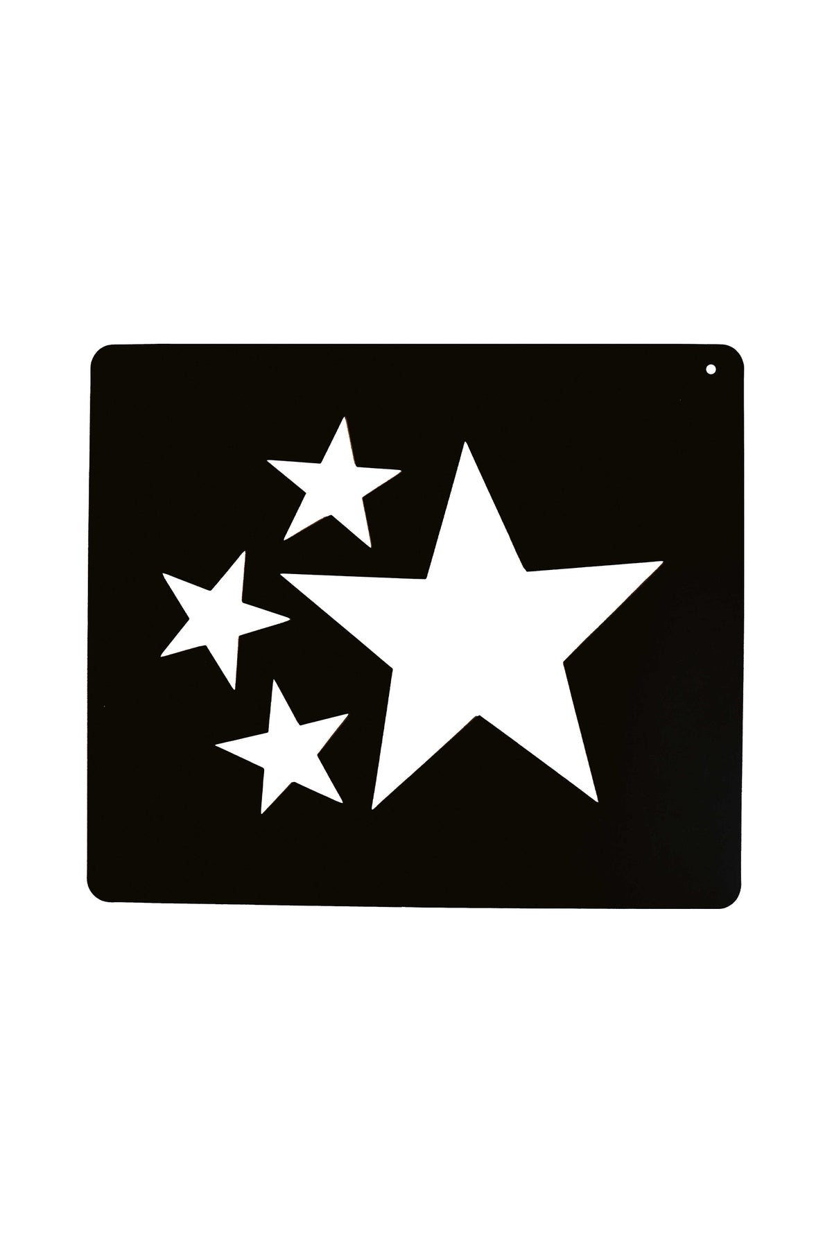 HIPPOTONIC STARS Kwartmarkeringssjabloon Poetsspullen