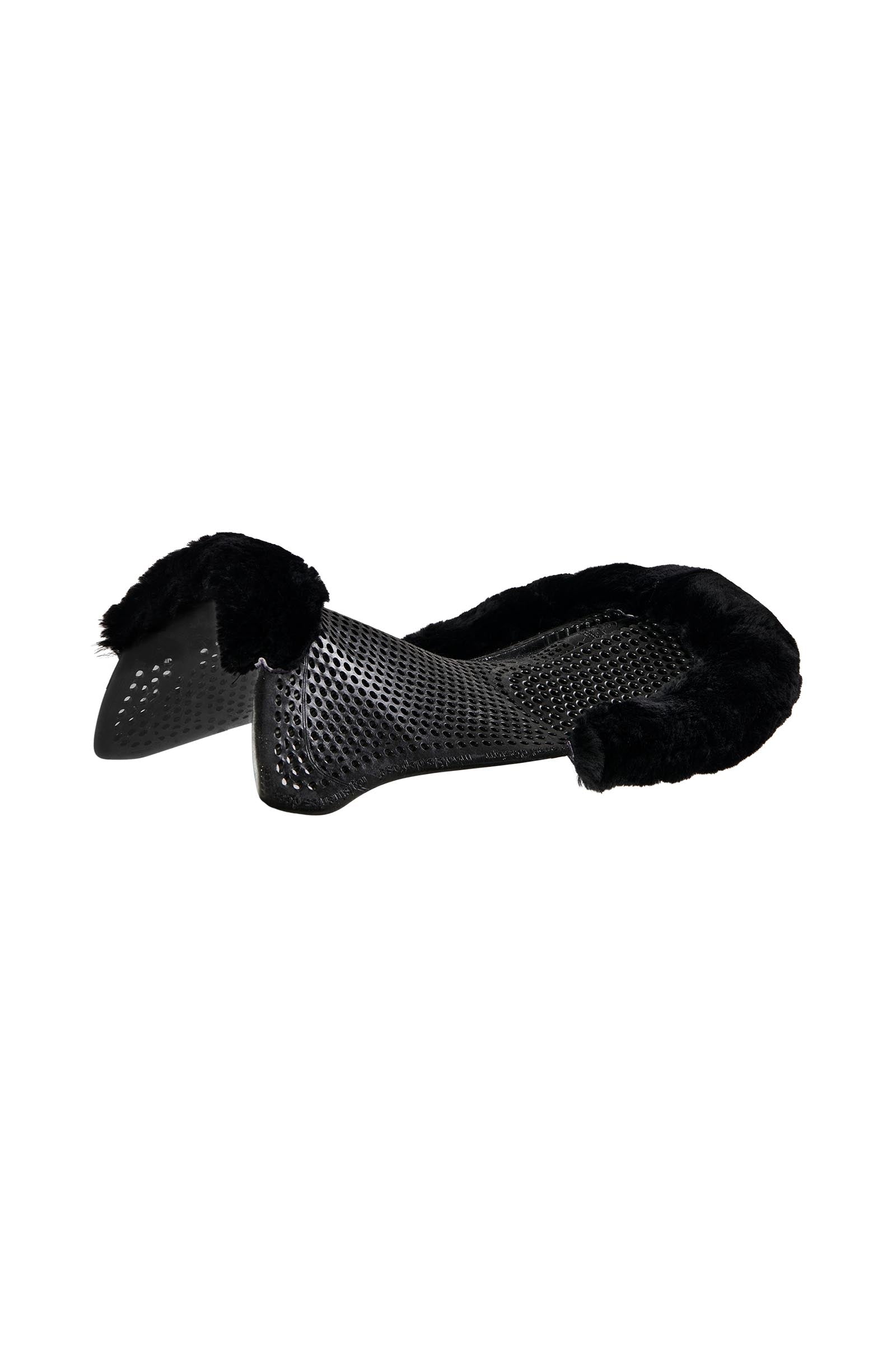 Acavallo Gel Antislip Classic met Schapenvacht Uitsparing Achterverhoger Zadeldekjes