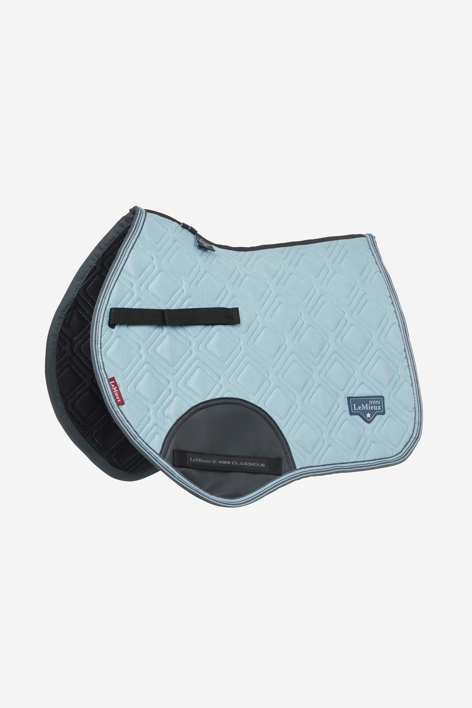 LeMieux Mini Suède vierkant springzadeldek Pony & Shetlander