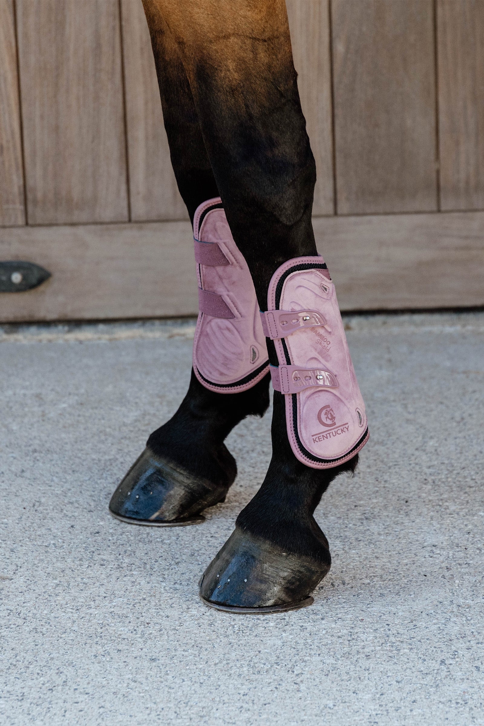 Kentucky Horsewear Bamboo Elastic Velvet Tendon Boots Leg & Hoof Protection