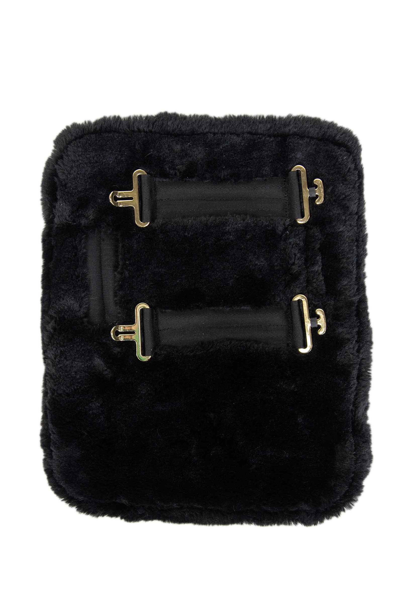 Kentucky Horsewear Vegan Sheepskin Chest Expander 2 Buckles Horse Rugs