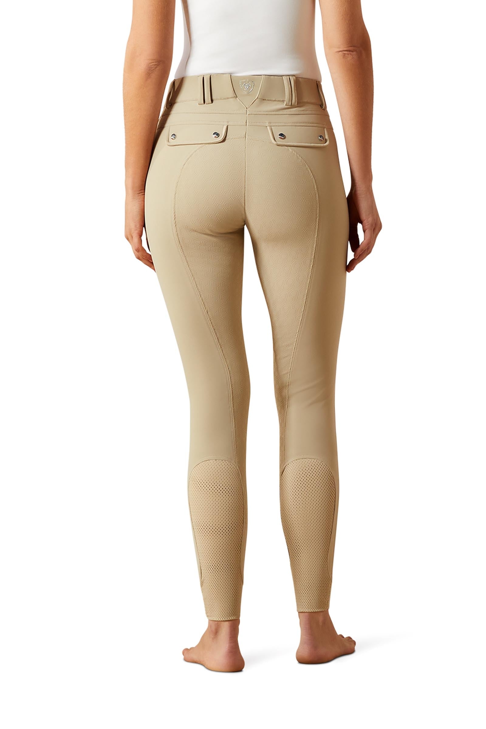 Ariat Tri Factor Women's Full Seat Breeches With Silicone Grip Womens Breeches