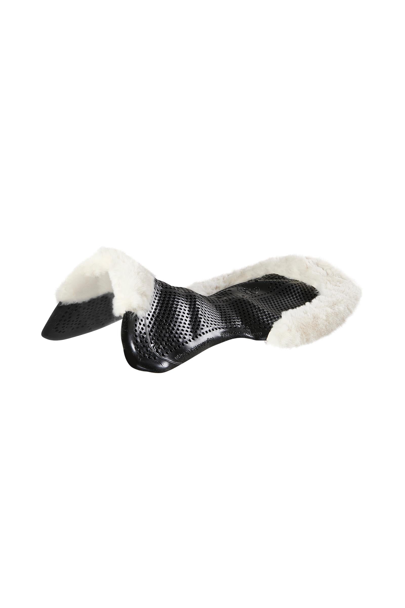 Acavallo Gel Antislip Classic met Schapenvacht Uitsparing Plat Zadeldekjes
