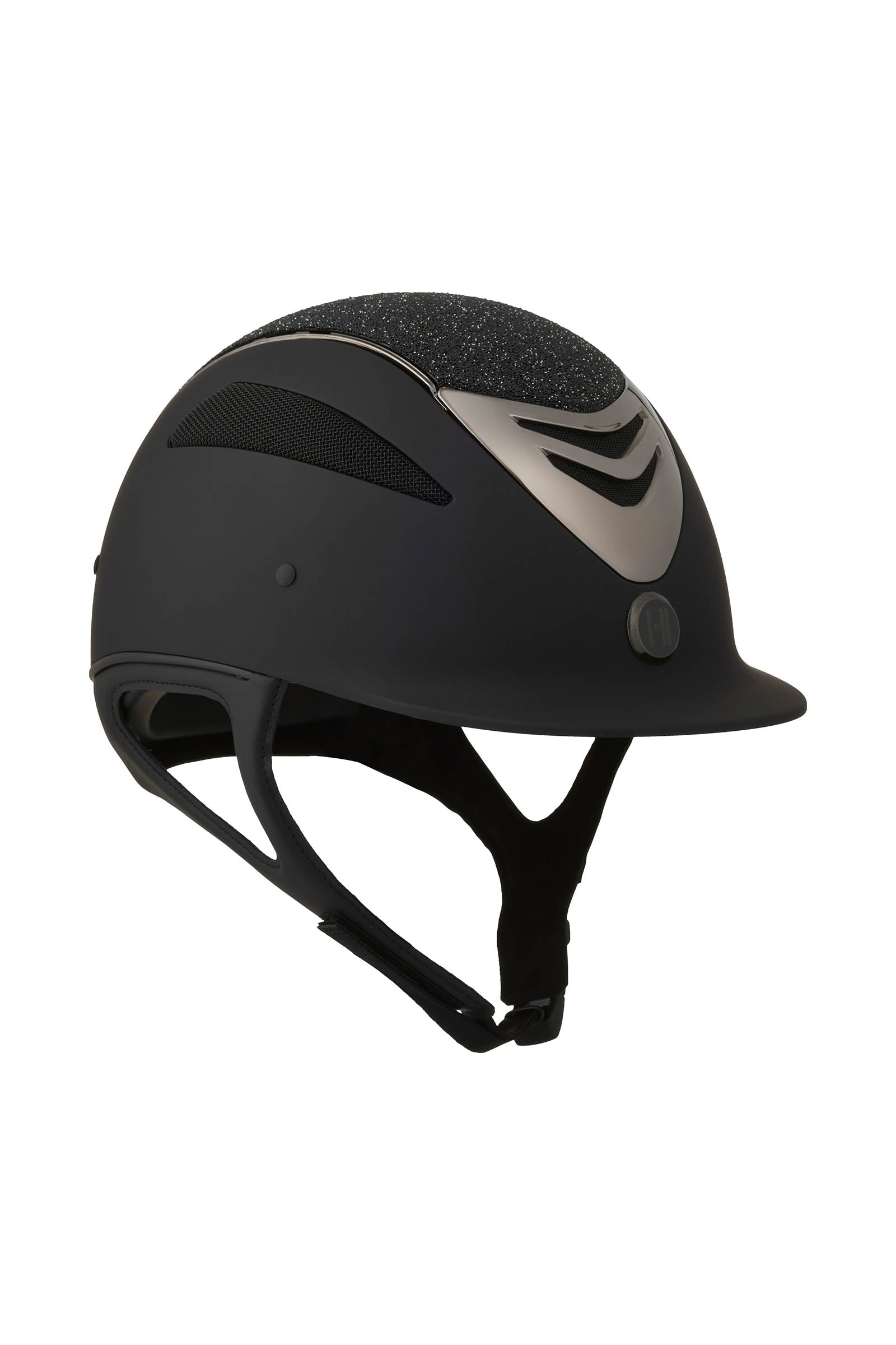 OneK Defender Pro Glitter Chrome rijhelm Paardrijcaps & Bodyprotectors
