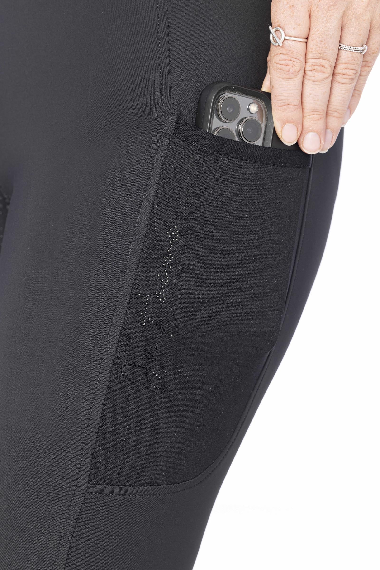 EQUITHÈME Flora Je T'aime Women´s Full Grip Riding Leggings Womens Breeches