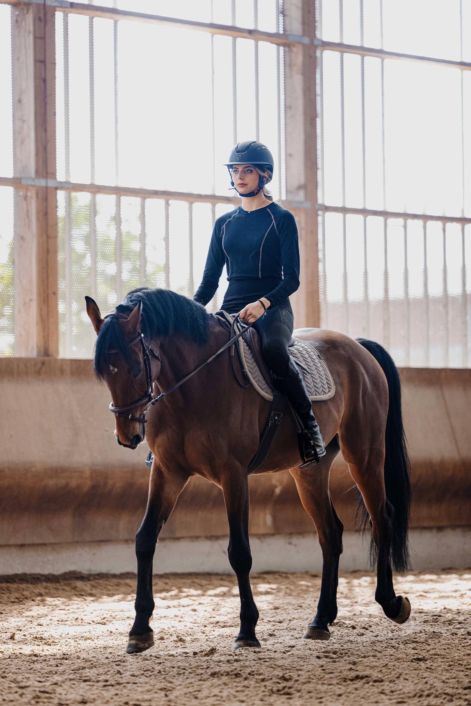 EQUITHÈME Flora Je T'aime Women´s Full Grip Riding Leggings Womens Breeches