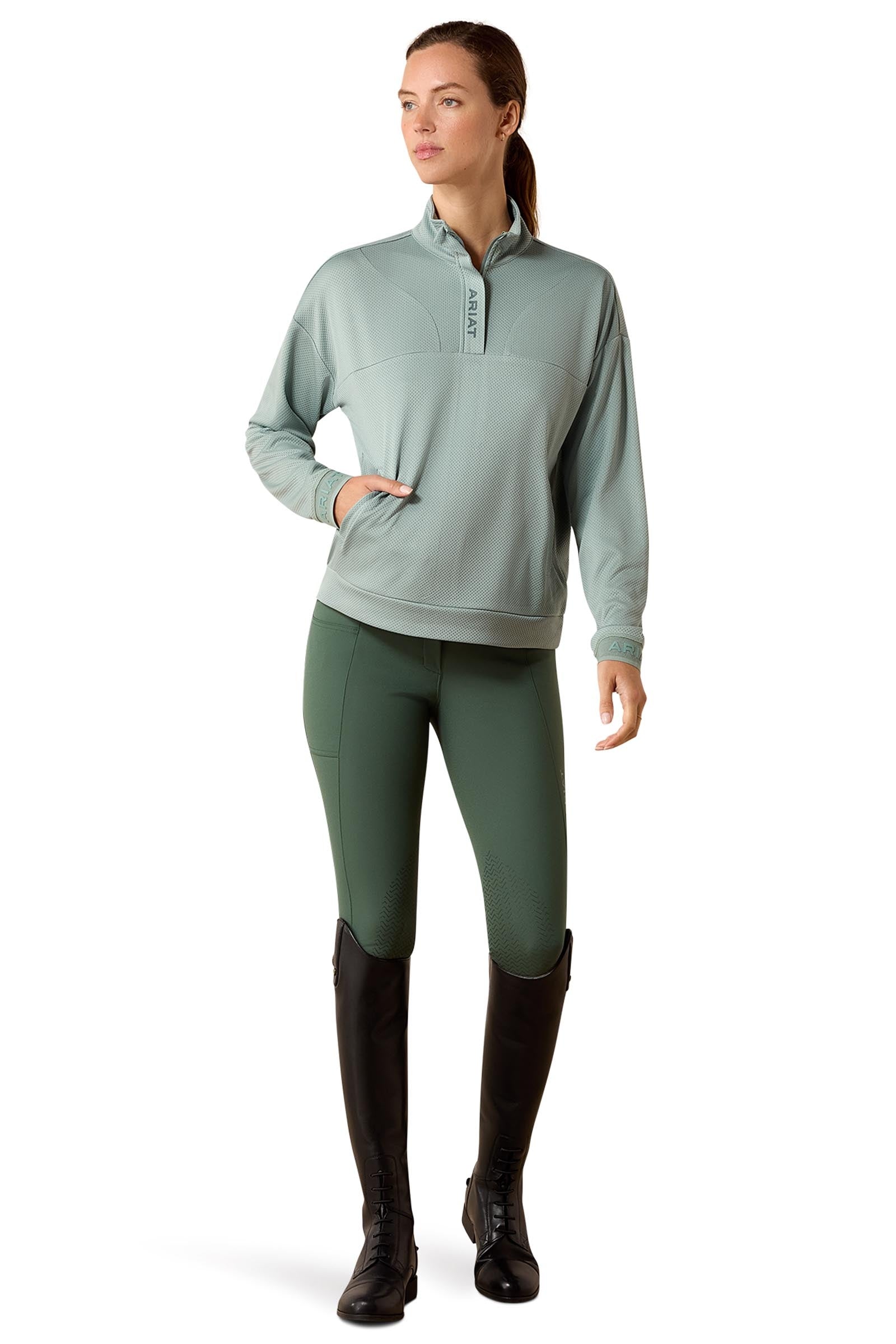 Ariat Breathe Women's 1/2 Zip Sweatshirt Women’s Riding Clothing