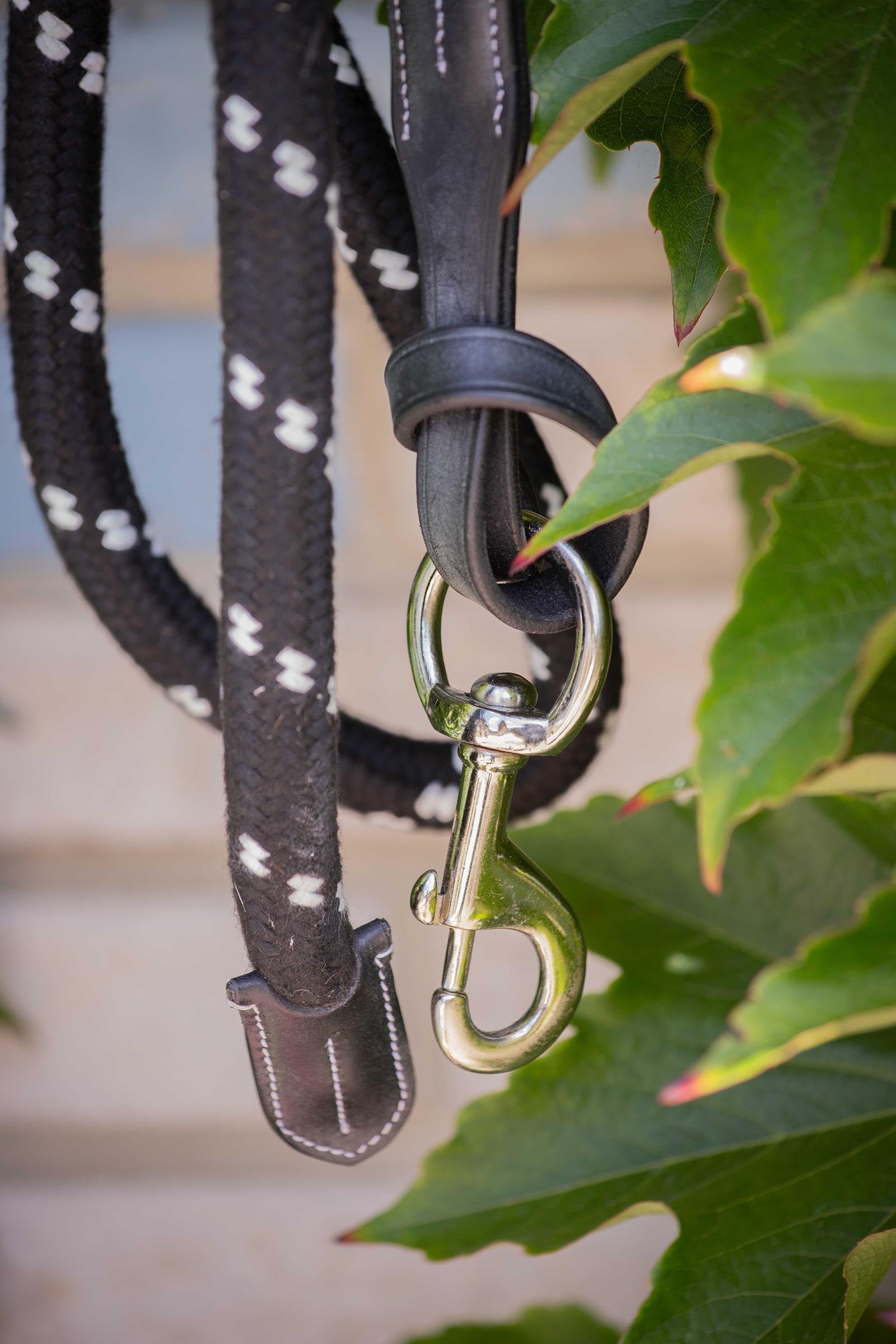 PENELOPE Longe In Rope and Leather (1,5 m) Horse Training