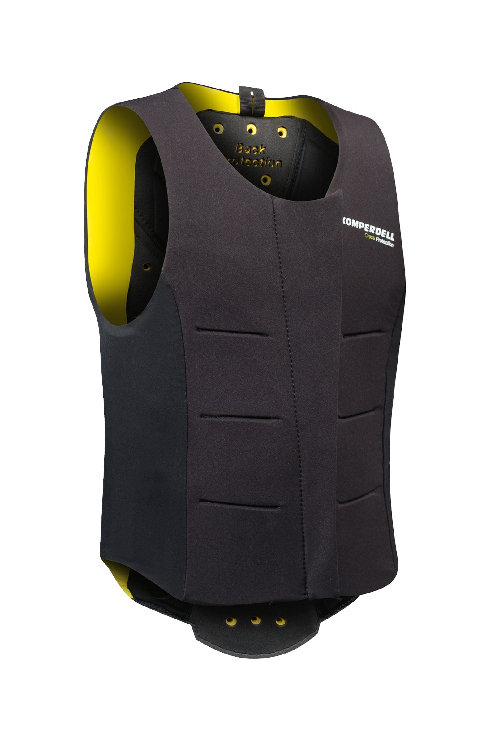 Komperdell Pro Junior ballistisch vest voor kinderen met rugbeschermer Paardrijcaps & Bodyprotectors