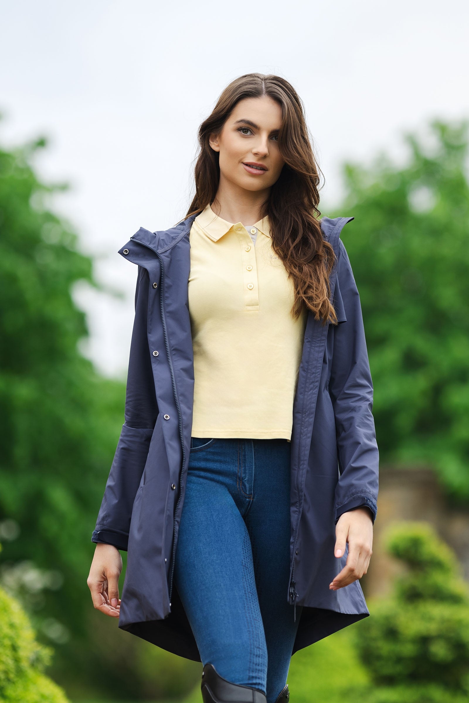 LeMieux Grace Women's Long Rain Jacket Women’s Riding Clothing