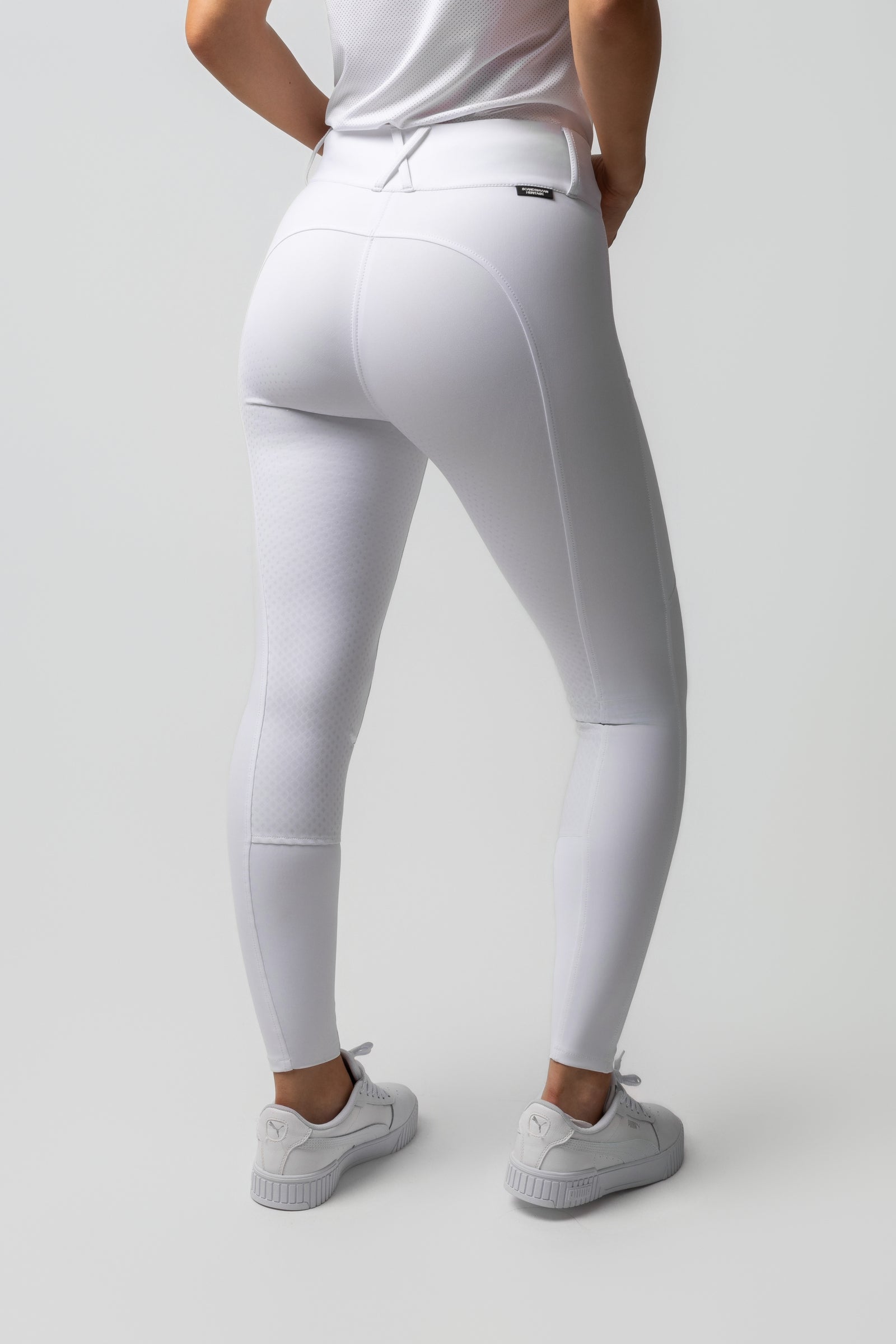 Horze Grand Prix Show Full Grip Breeches UPF 50+ Womens Breeches